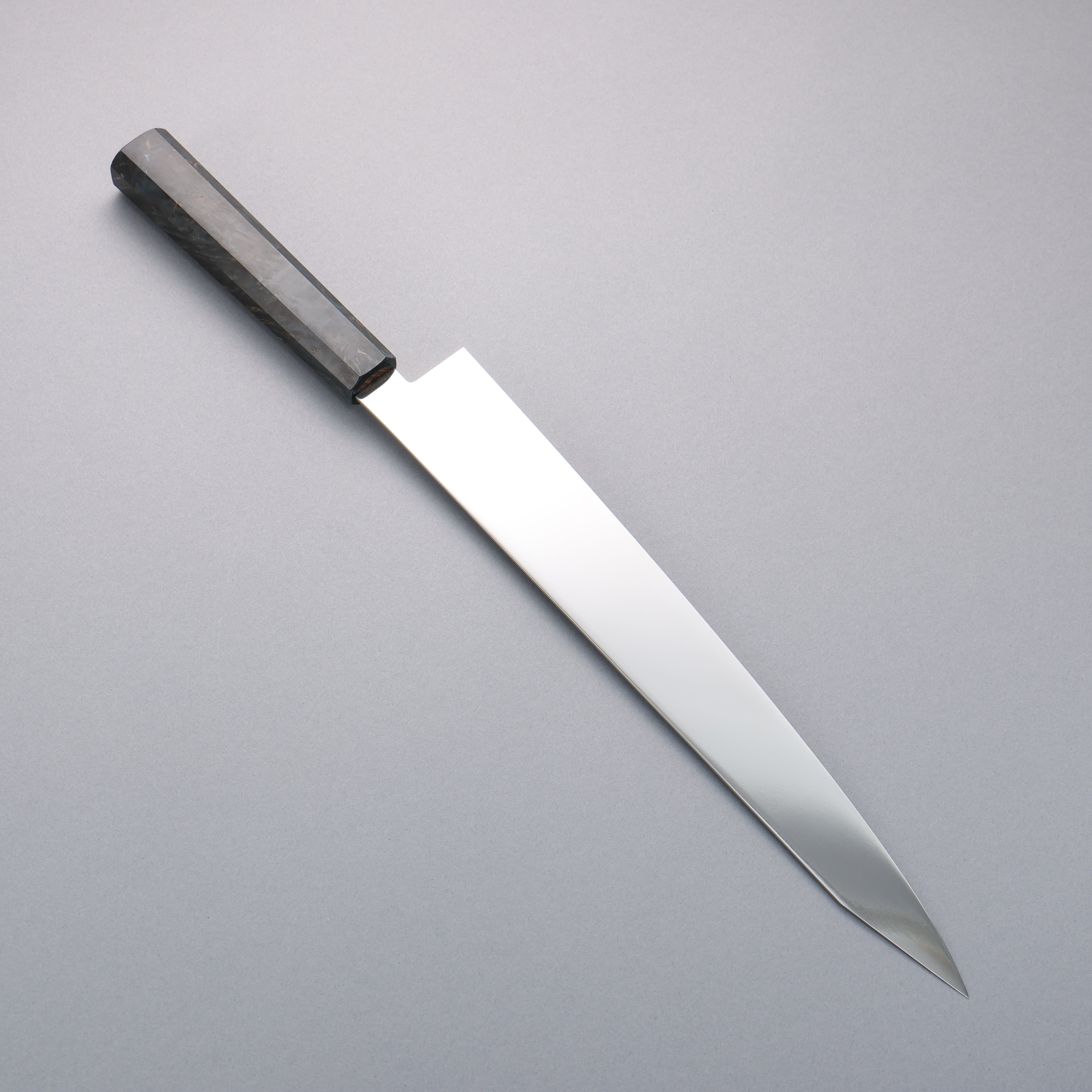 清助 VG10 鏡面處理 筋引 300mm 穩定木 握把 - 清助刃物