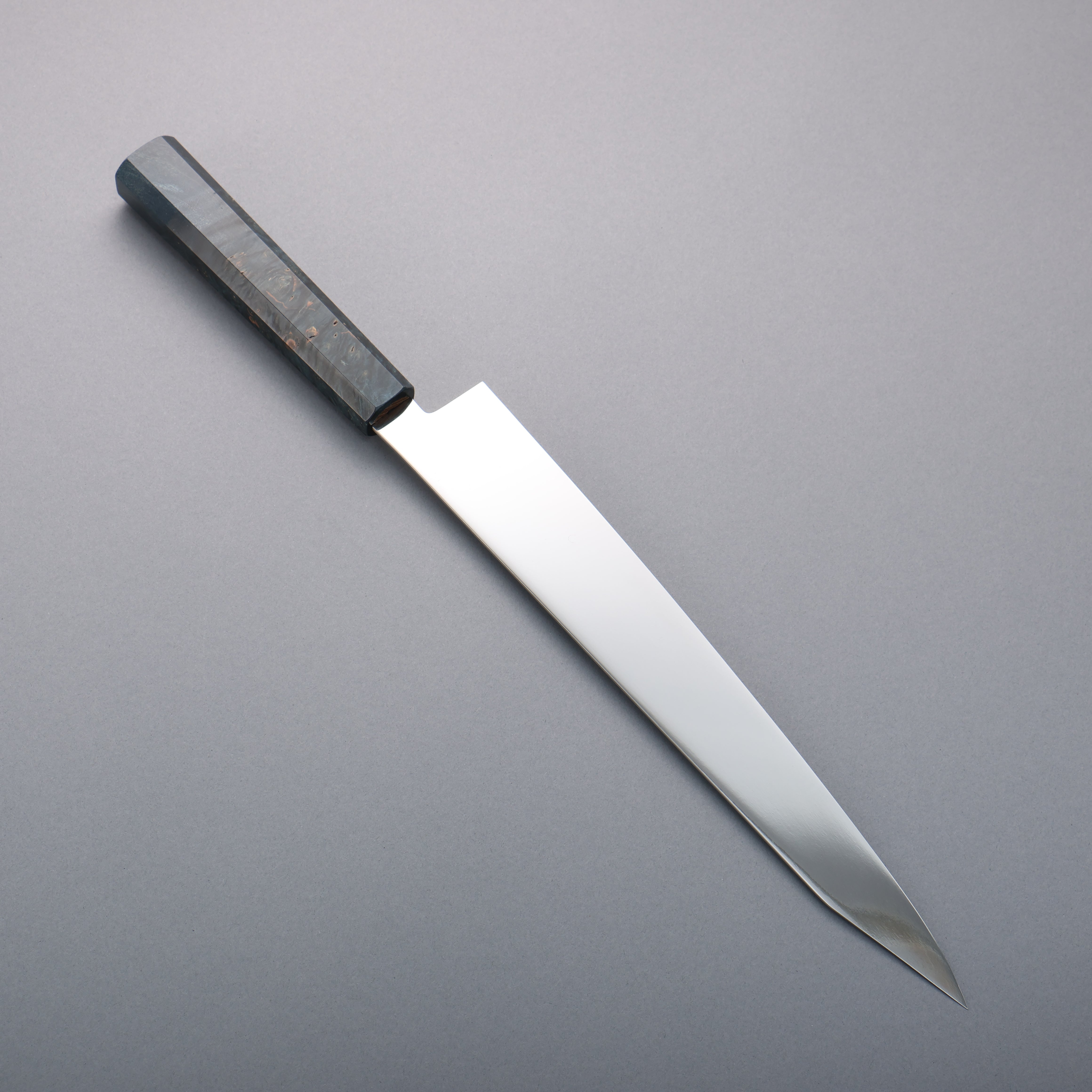 清助 VG10 鏡面處理 筋引 270mm 穩定木 握把 - 清助刃物