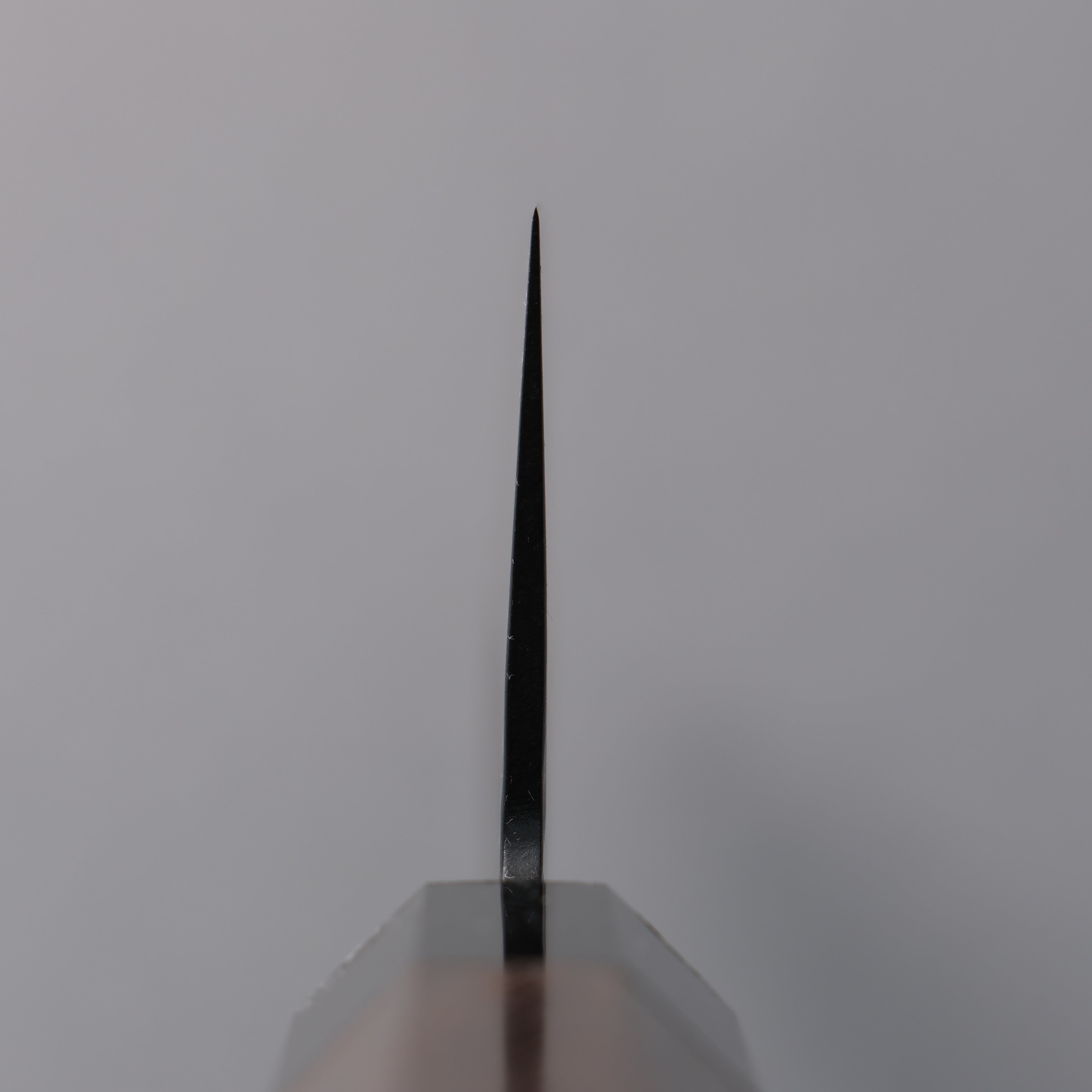 堺 孝行 黑影 VG10 鎚目 鐵氟龍塗層 牛刀 240mm 雞翅木 握把 - 清助刃物