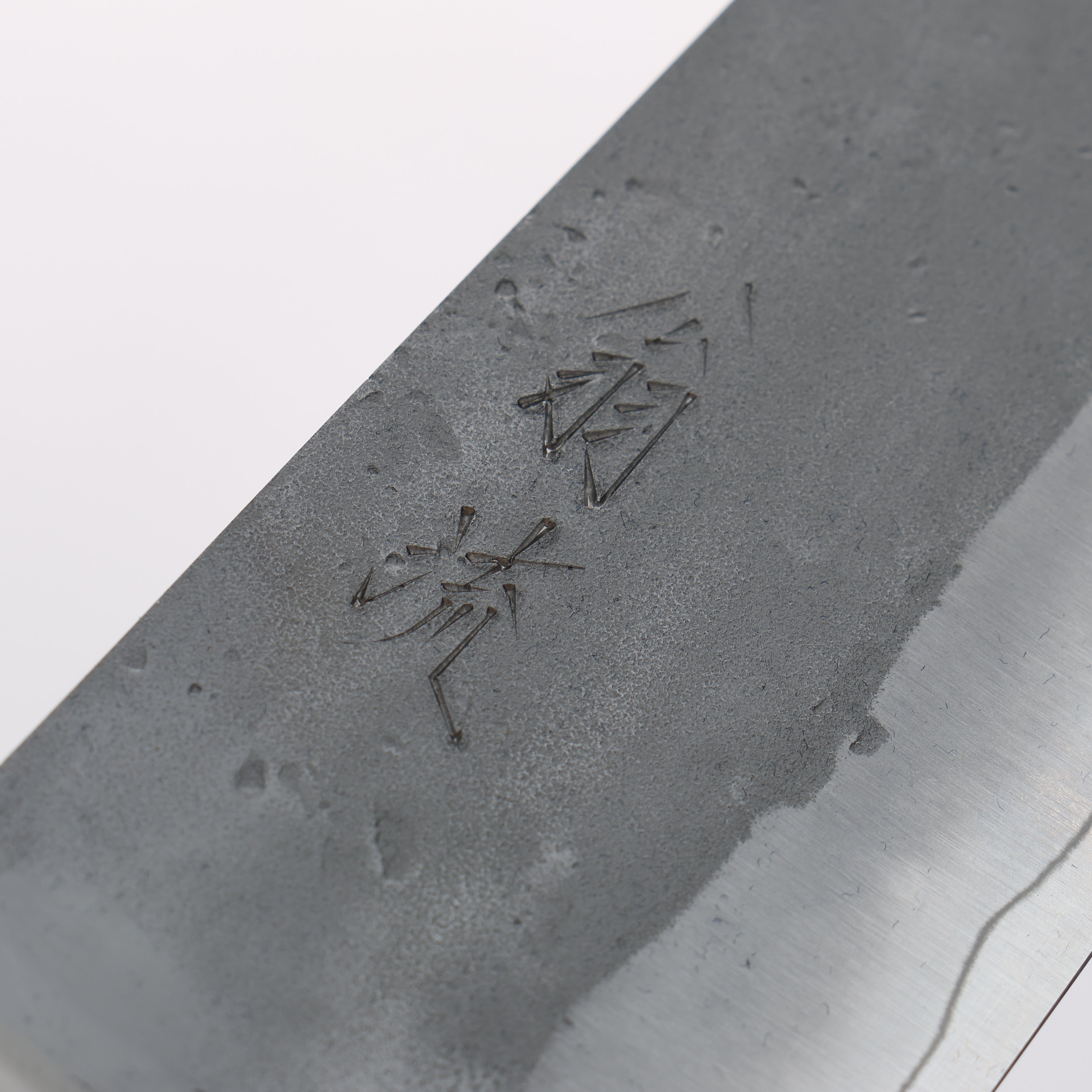 翁流 SLD 鋼 梨地 文化刀 170mm 核桃木 握把 - 清助刃物