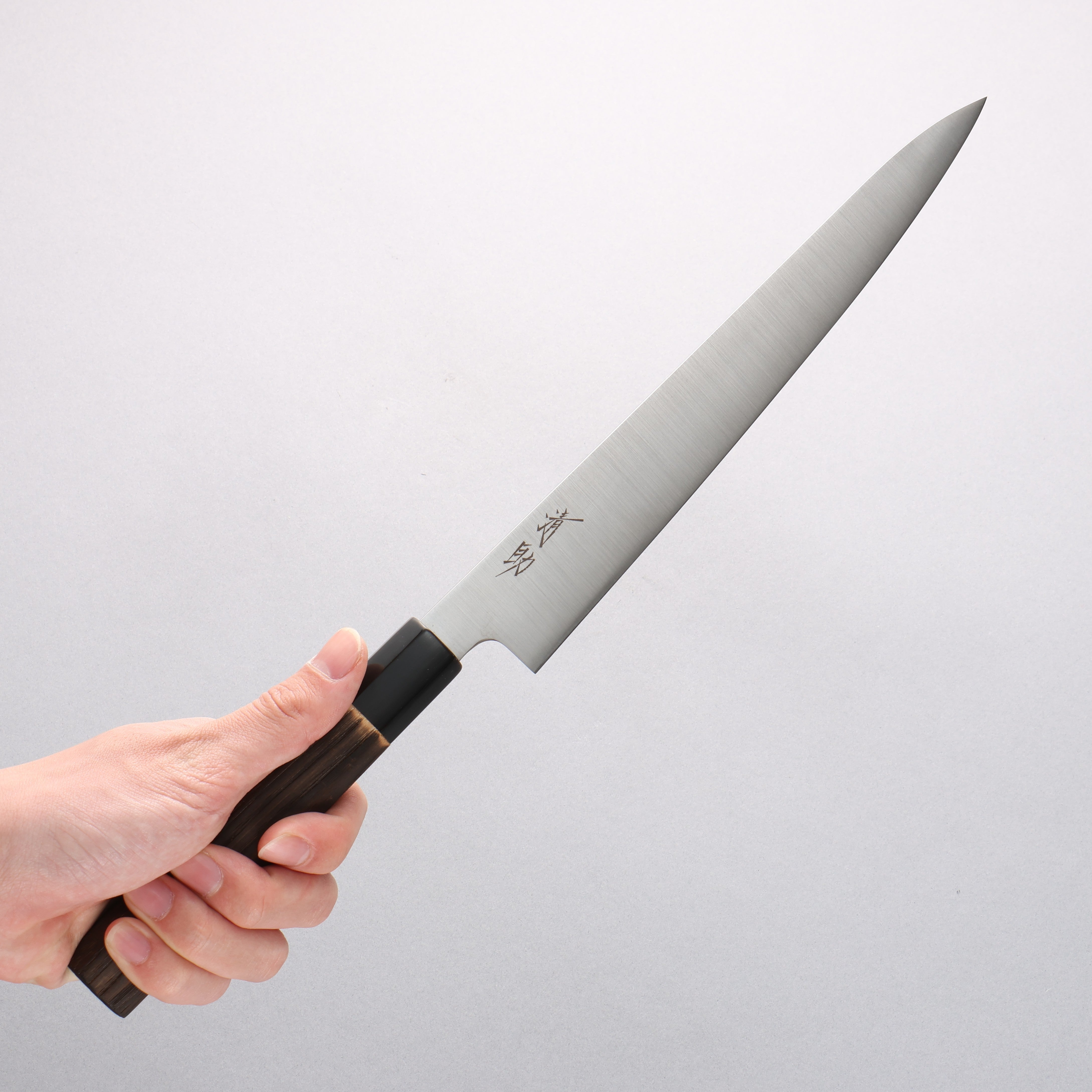 清助 瑞典鋼 筋引 240mm 燒栗木 握把 - 清助刃物