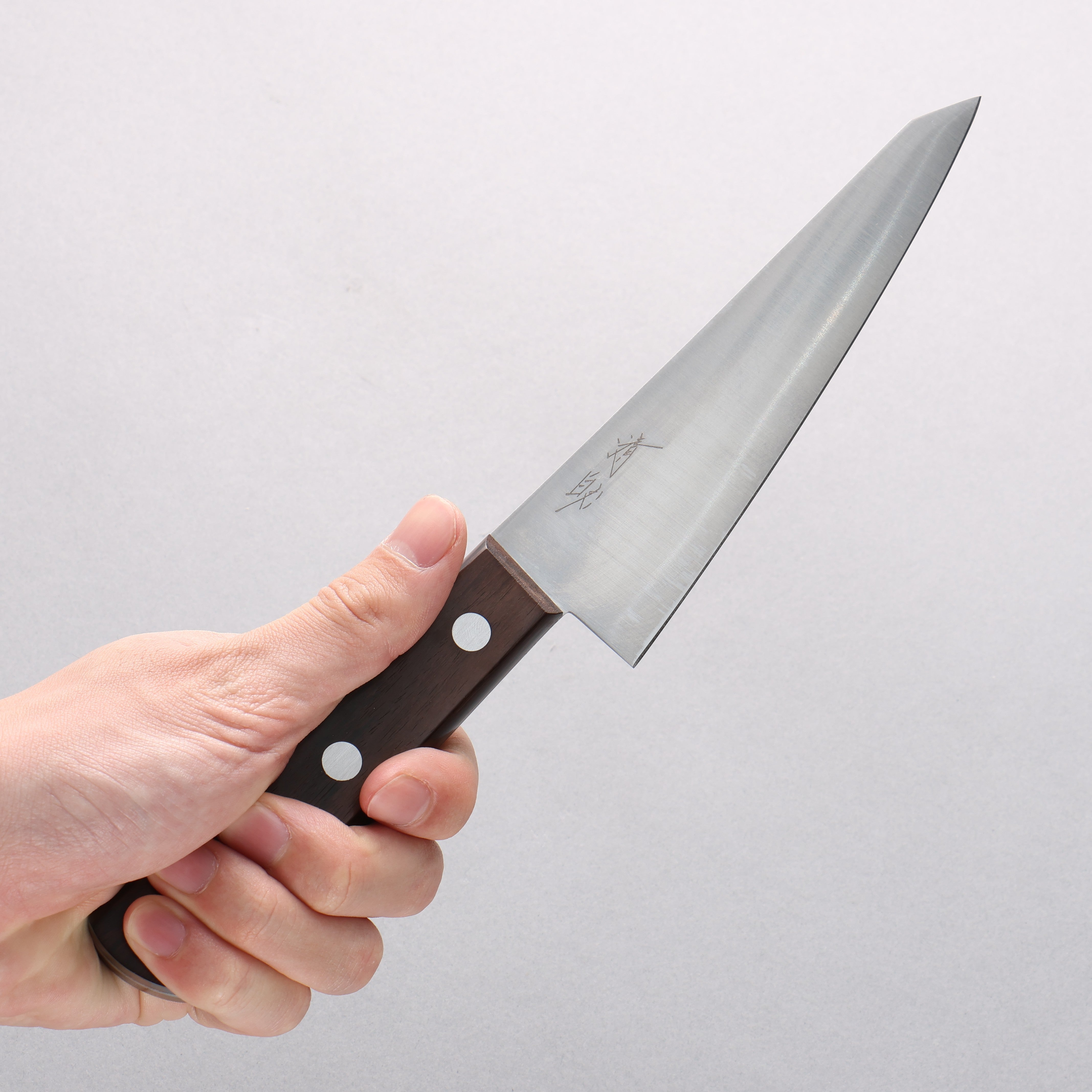 清助 山賊 日本鋼 去骨刀 150mm 紫檀木 握把 - 清助刃物