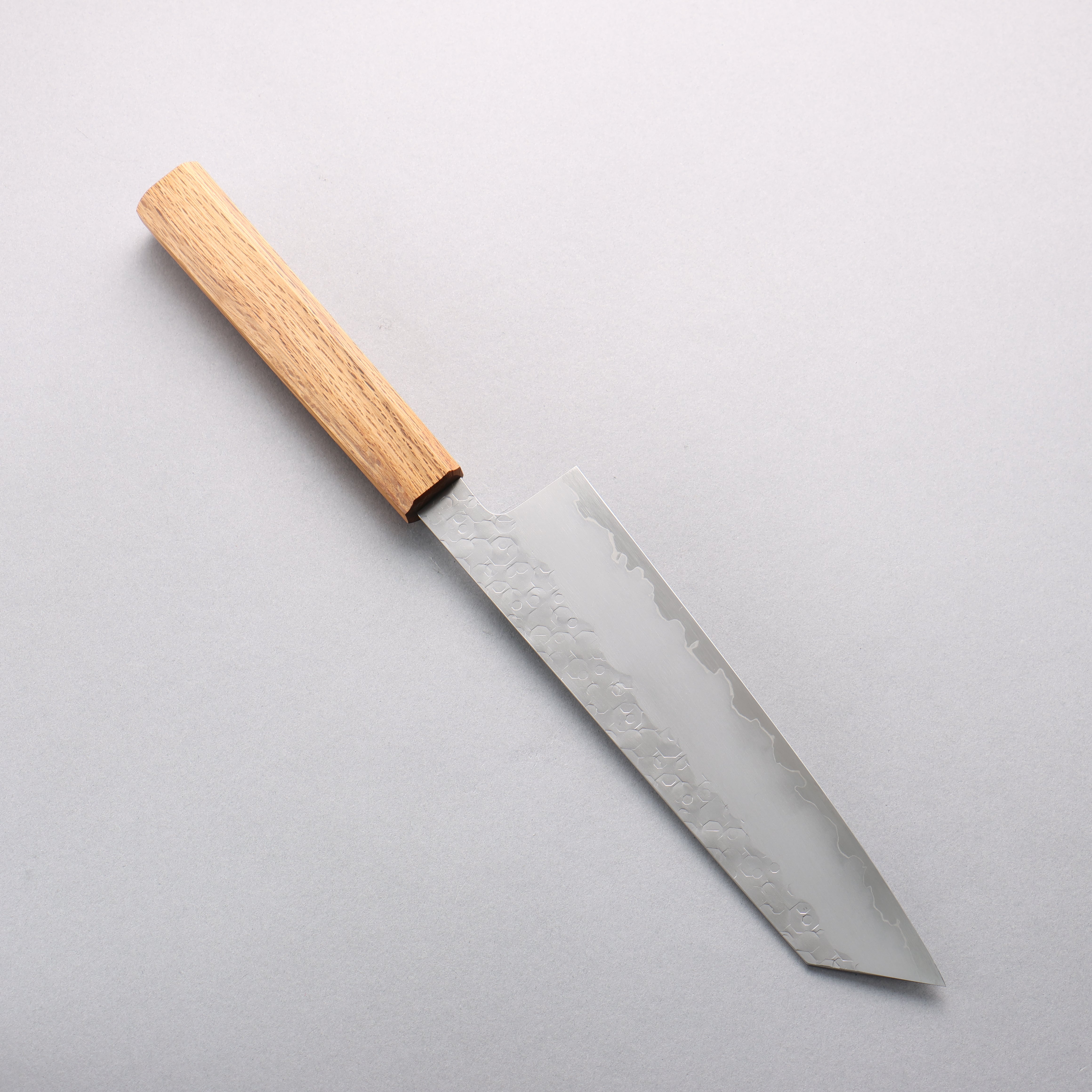 刃道 潮騒 SG2 鎚目 切付牛刀 210mm 橡木 握把 - 清助刃物