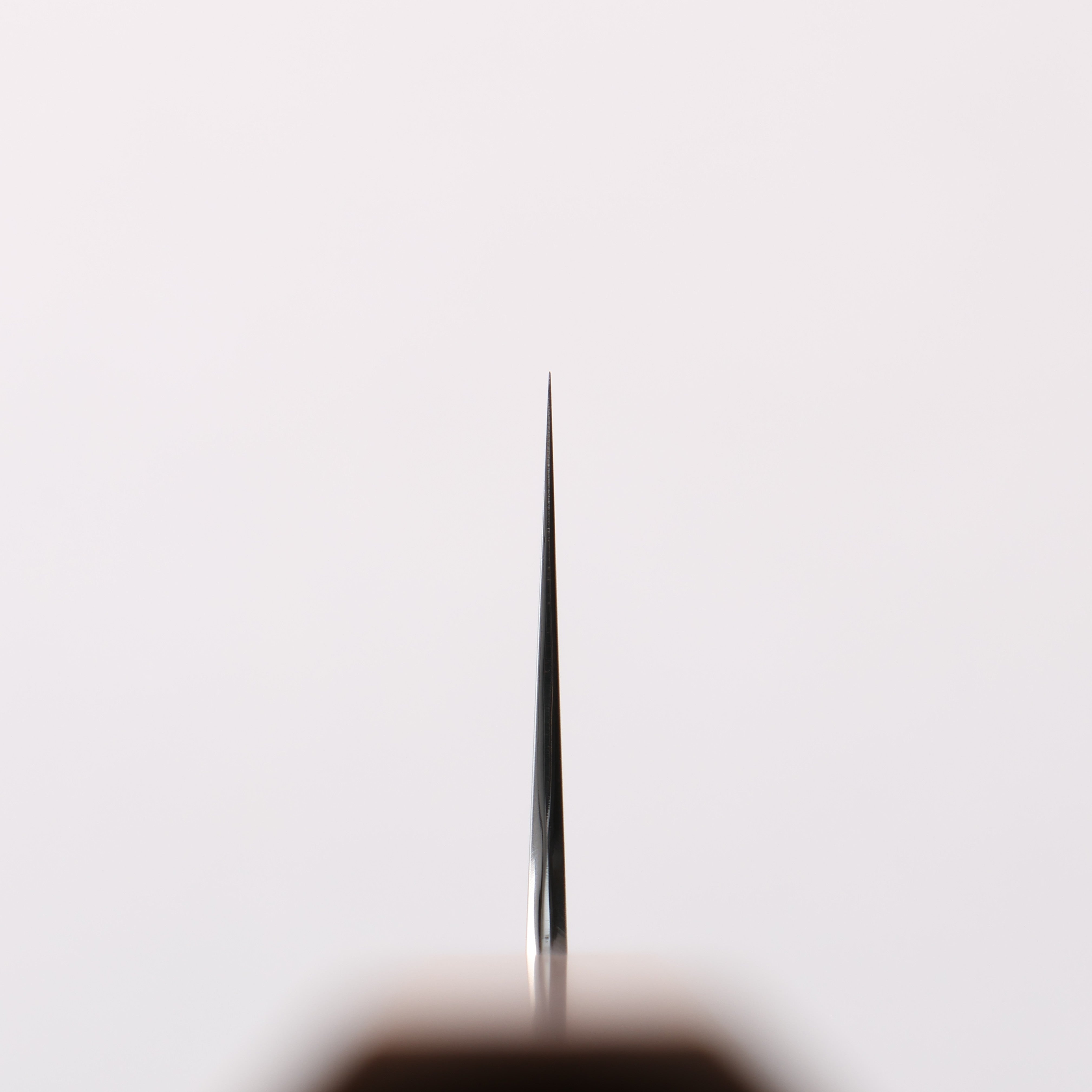 刃道 潮騒 SG2 鎚目 小文化刀 135mm 漆塗 (木地呂塗) 握把 - 清助刃物