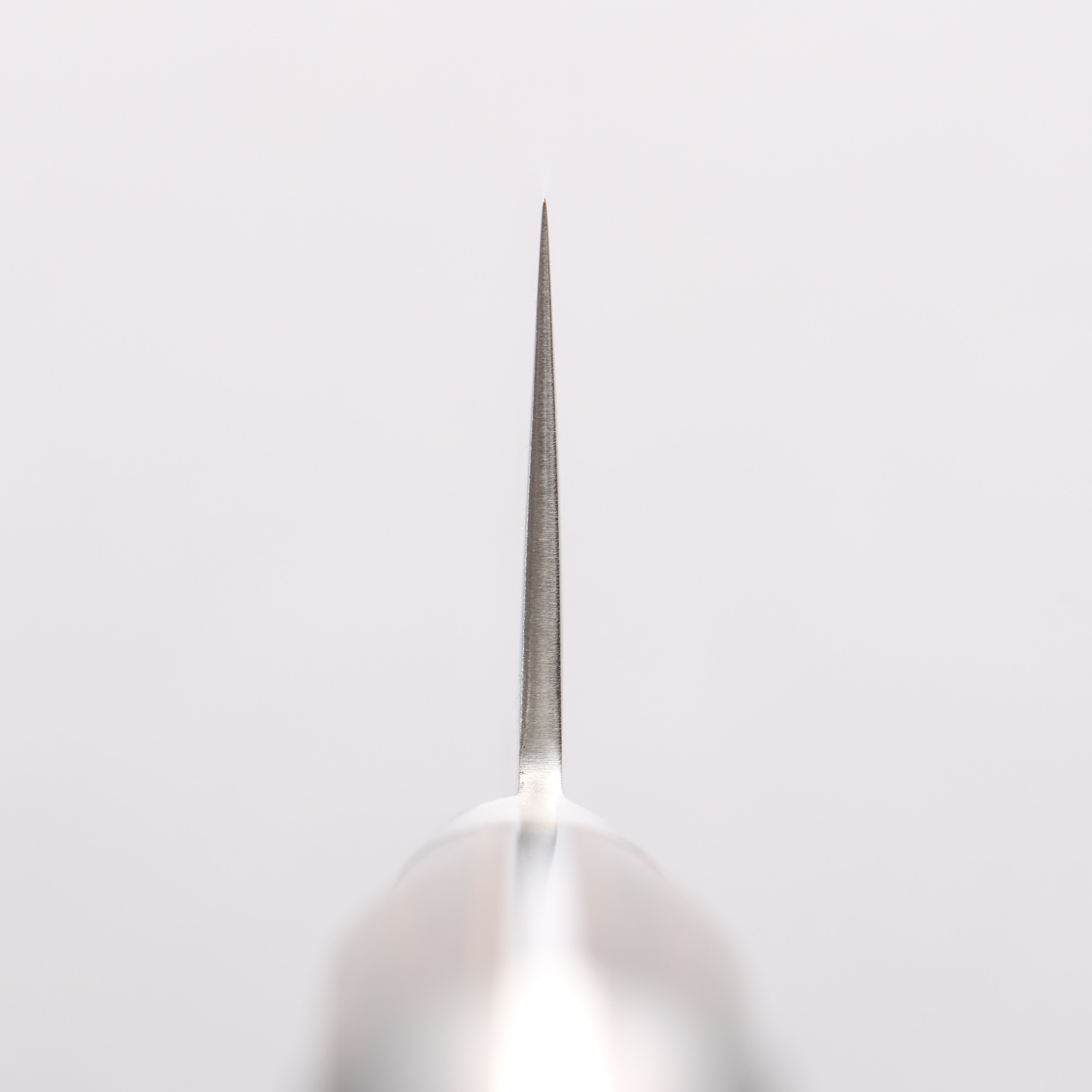 清助 海浪 AUS10 鏡面處理 大馬士革紋 三德刀 180mm 茶色合成木 握把 - 清助刃物