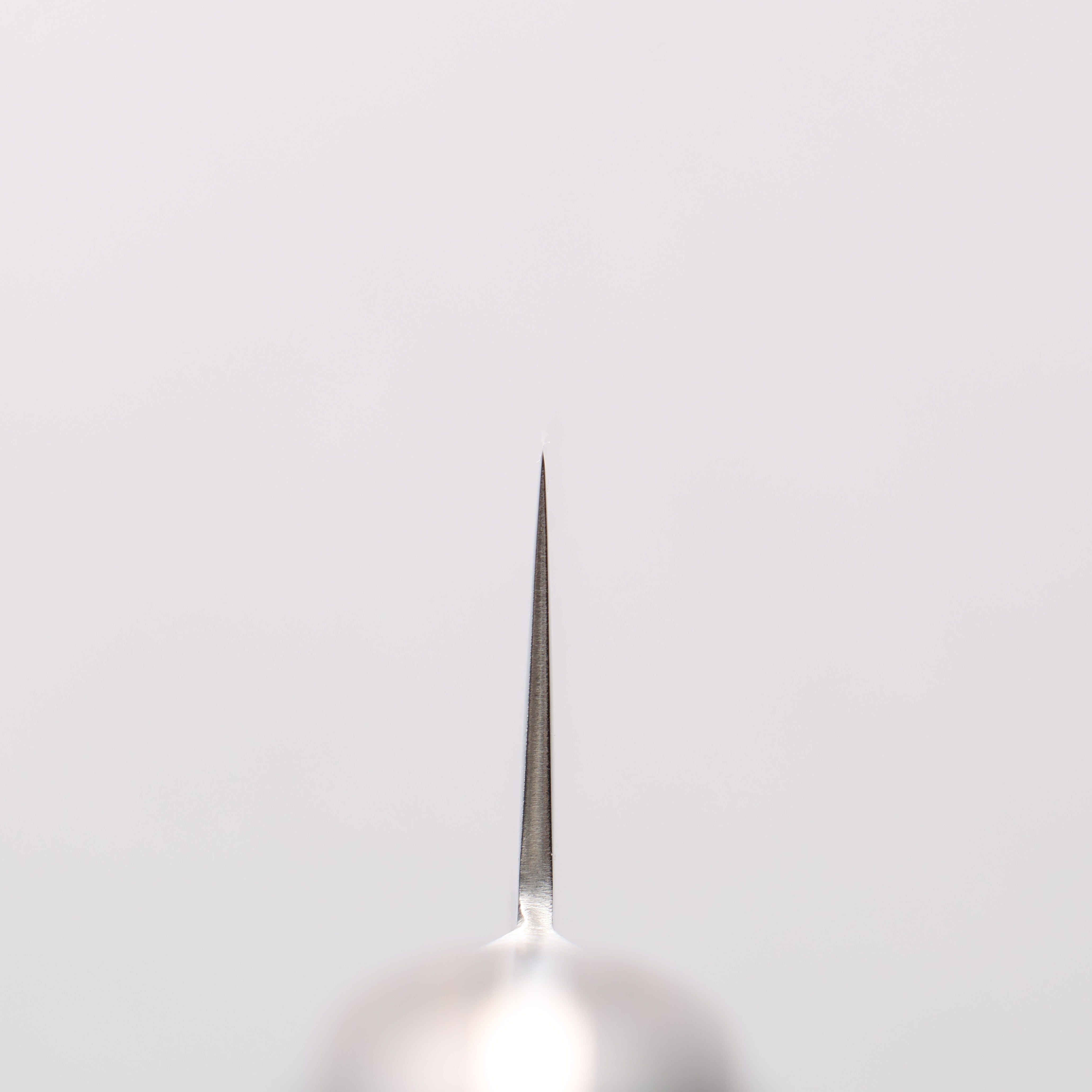 清助 海浪 AUS10 鏡面處理 大馬士革紋 筋引 240mm 茶色合成木 握把 - 清助刃物