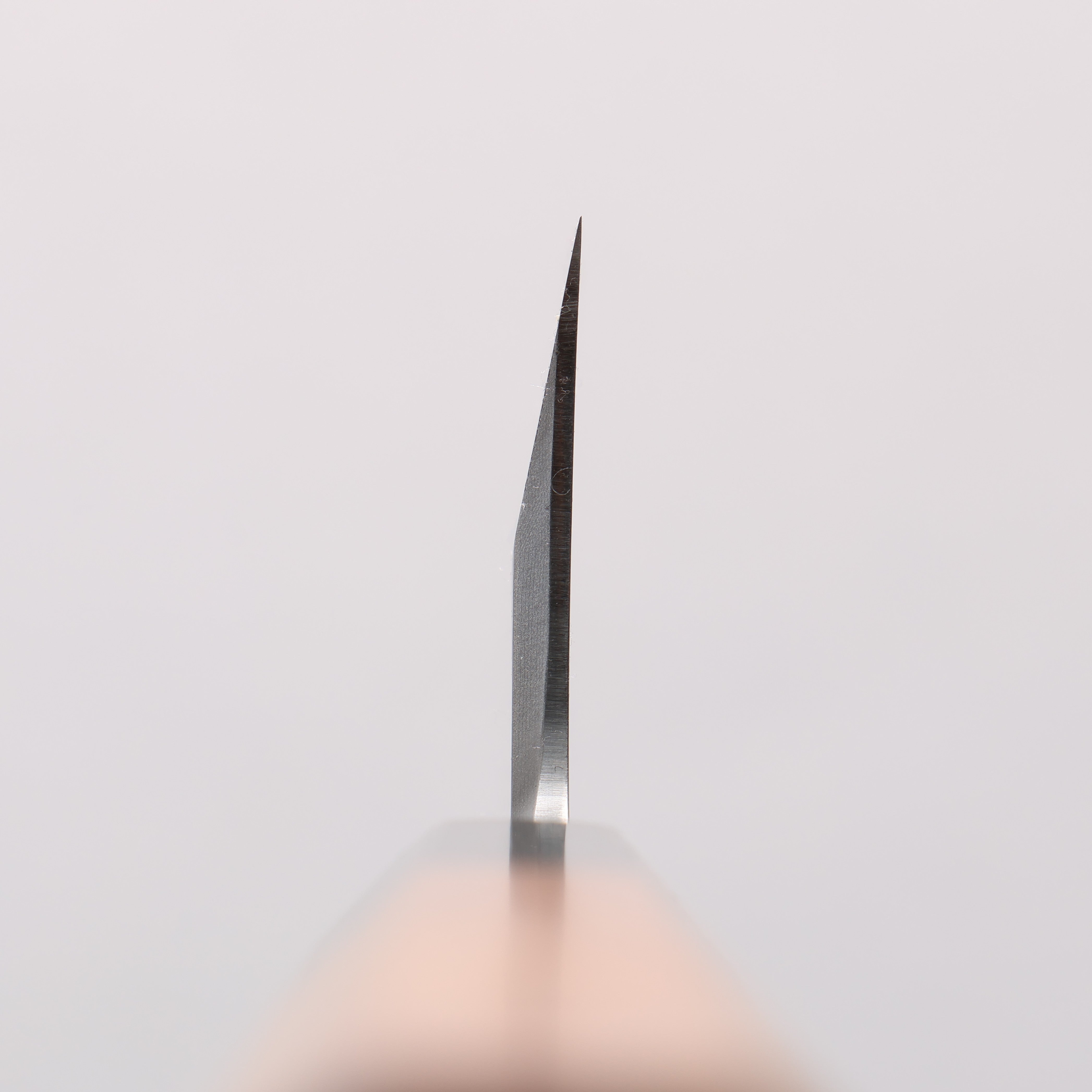 鐵泉 山塚作 玉鋼 大馬士革紋 三德刀 165mm 山櫻 握把 - 清助刃物