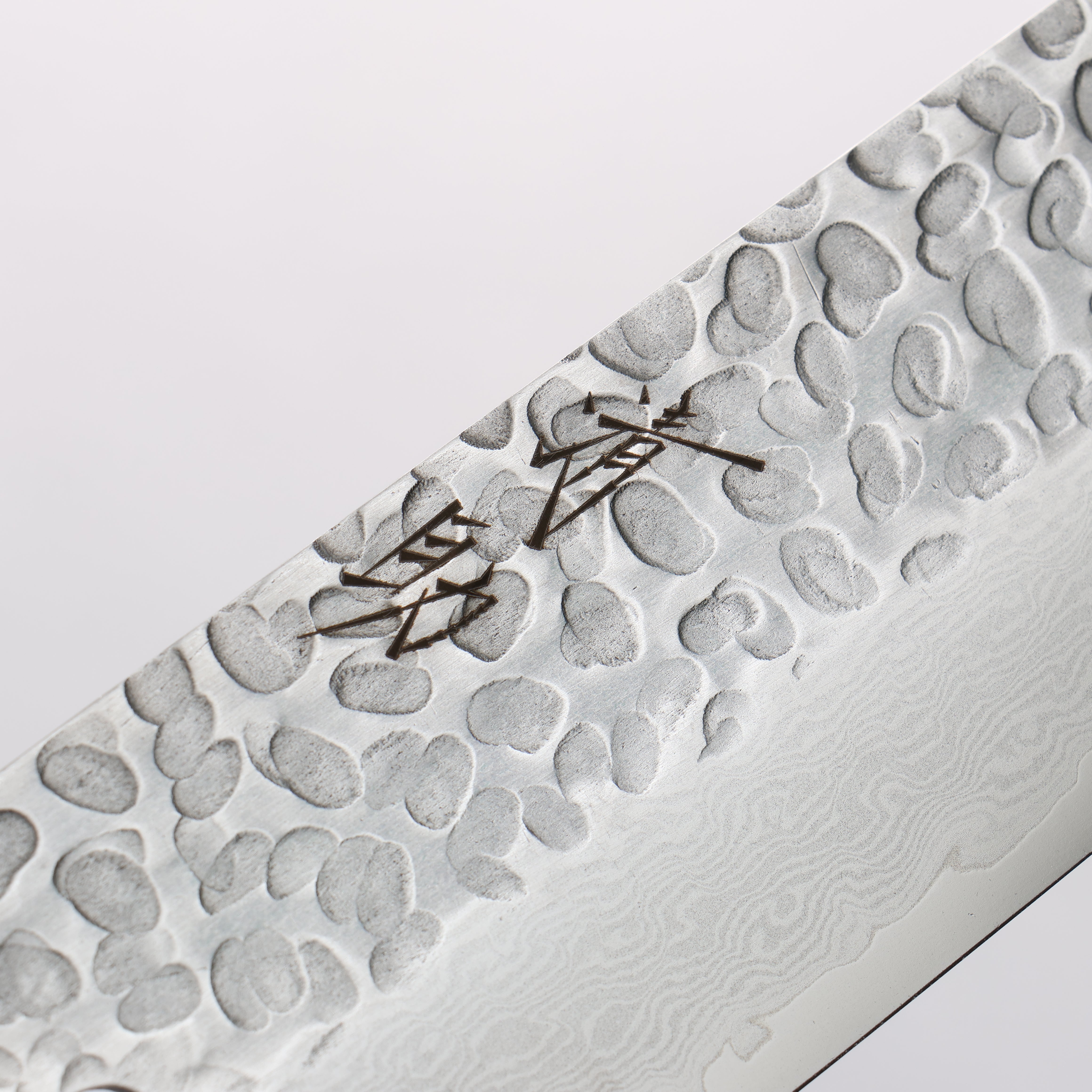 清助 VG10 33層 鎚目 大馬士革紋 菜切 180mm 黑合成木 握把 - 清助刃物