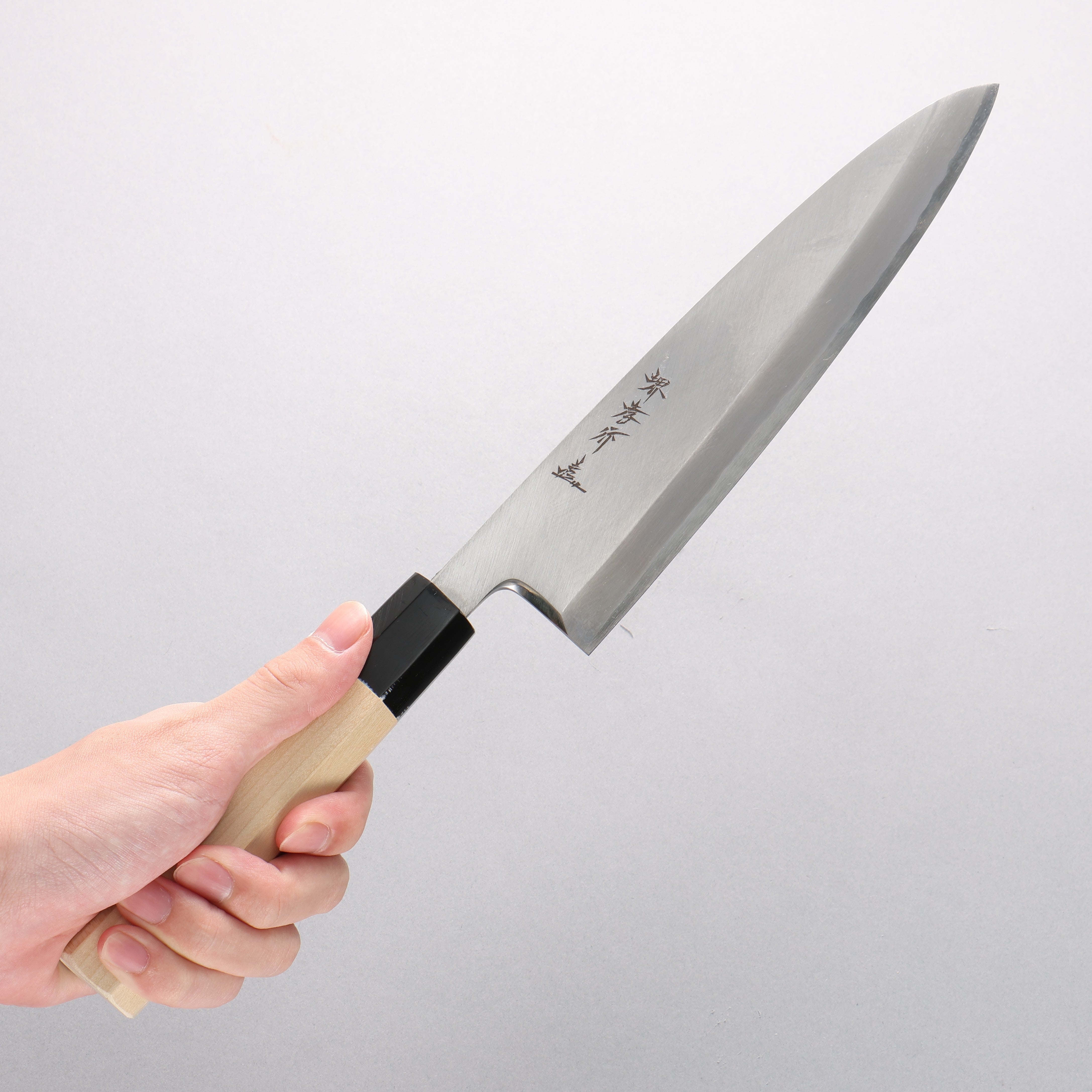 堺 孝行 銀三鋼 身卸出刃 木蘭 握把 - 清助刃物