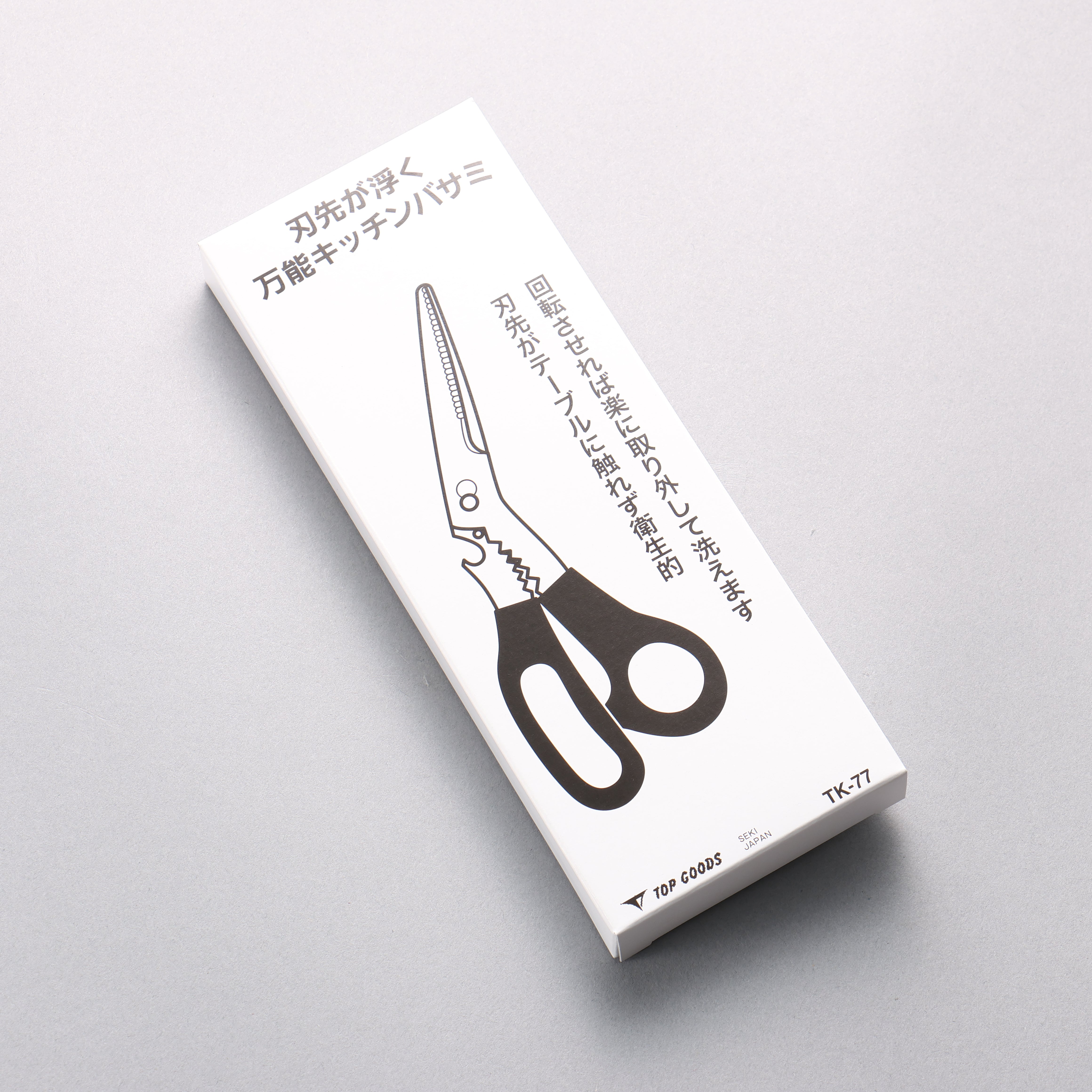 Top Products 多用途不鏽鋼廚房剪刀 紅色塑膠手柄 70 x 200 x 15mm - 清助刃物