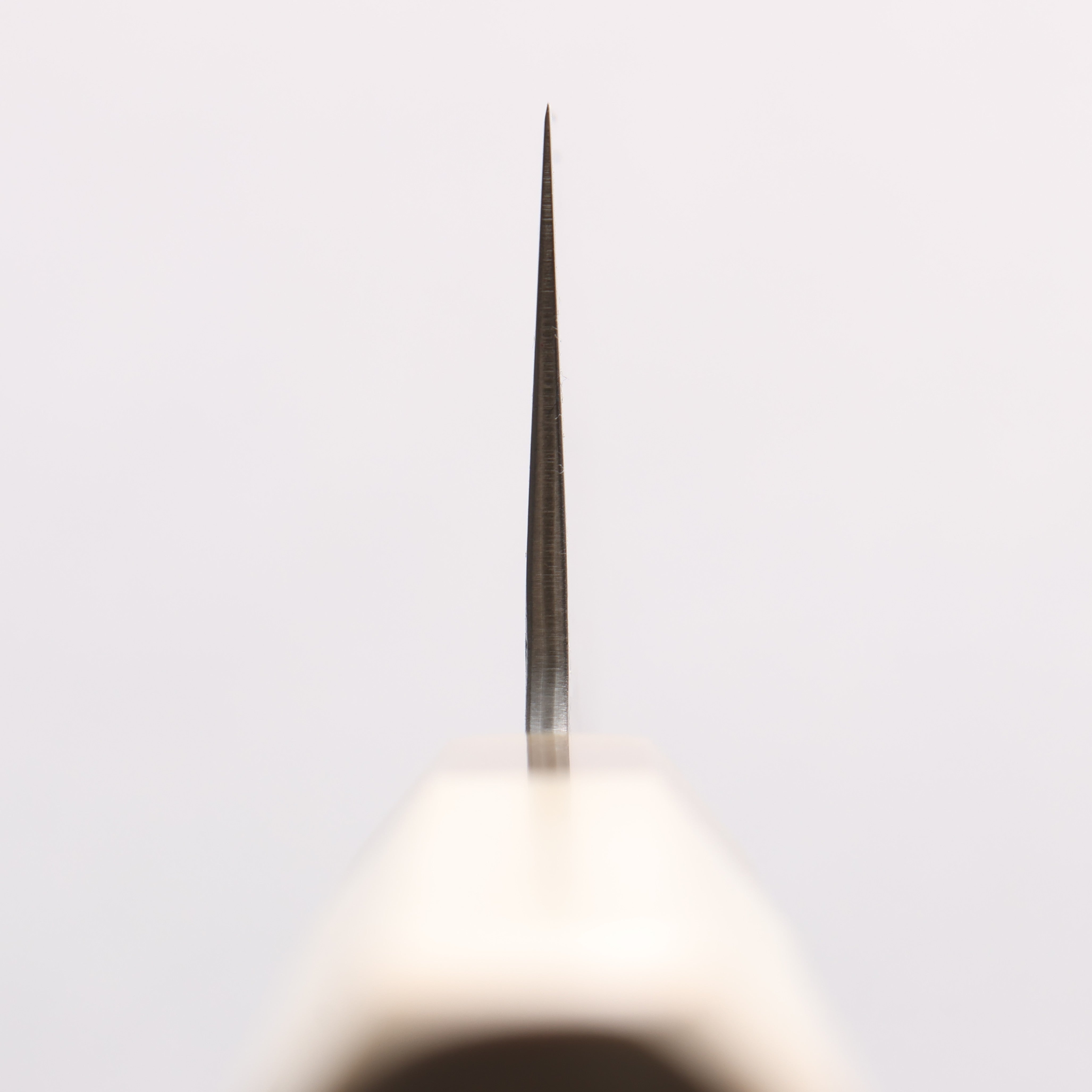 清助 瑞典鋼 大馬士革紋 和紙地 三德刀 170mm 木蘭 握把 - 清助刃物