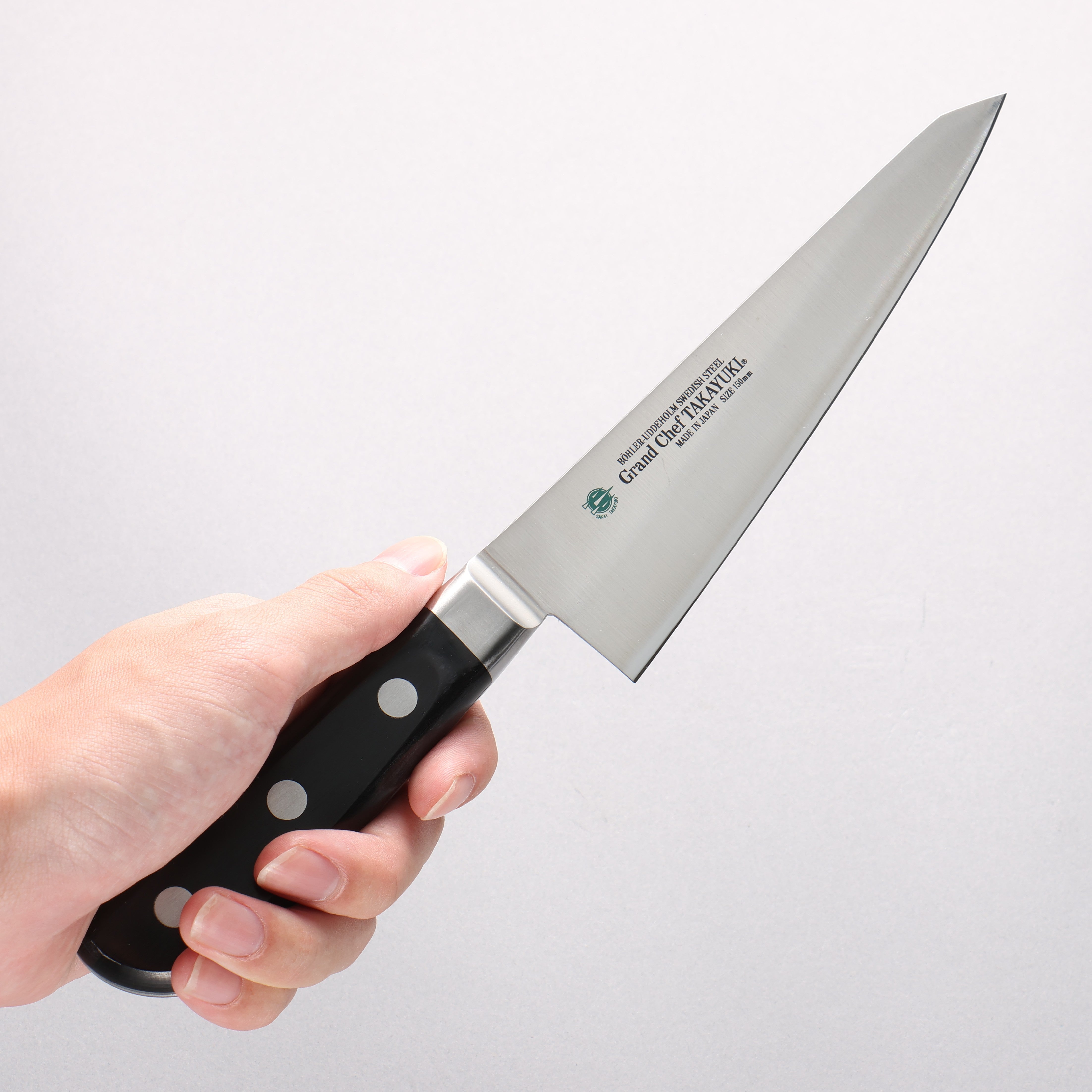 堺 孝行 大廚系列 瑞典鋼 去骨刀 150mm 握把 - 清助刃物