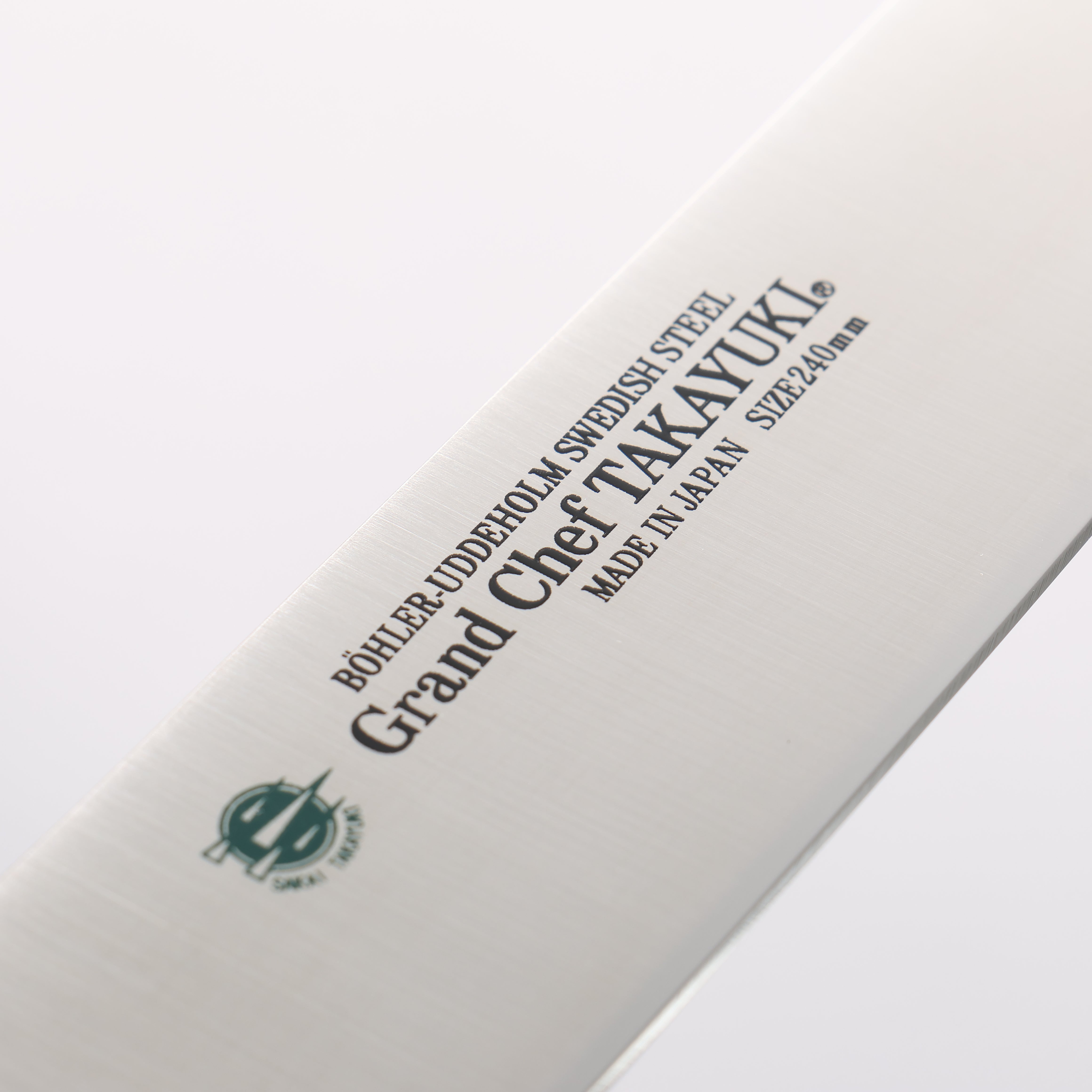 堺 孝行 大廚系列 瑞典鋼 筋引 240mm 握把 - 清助刃物