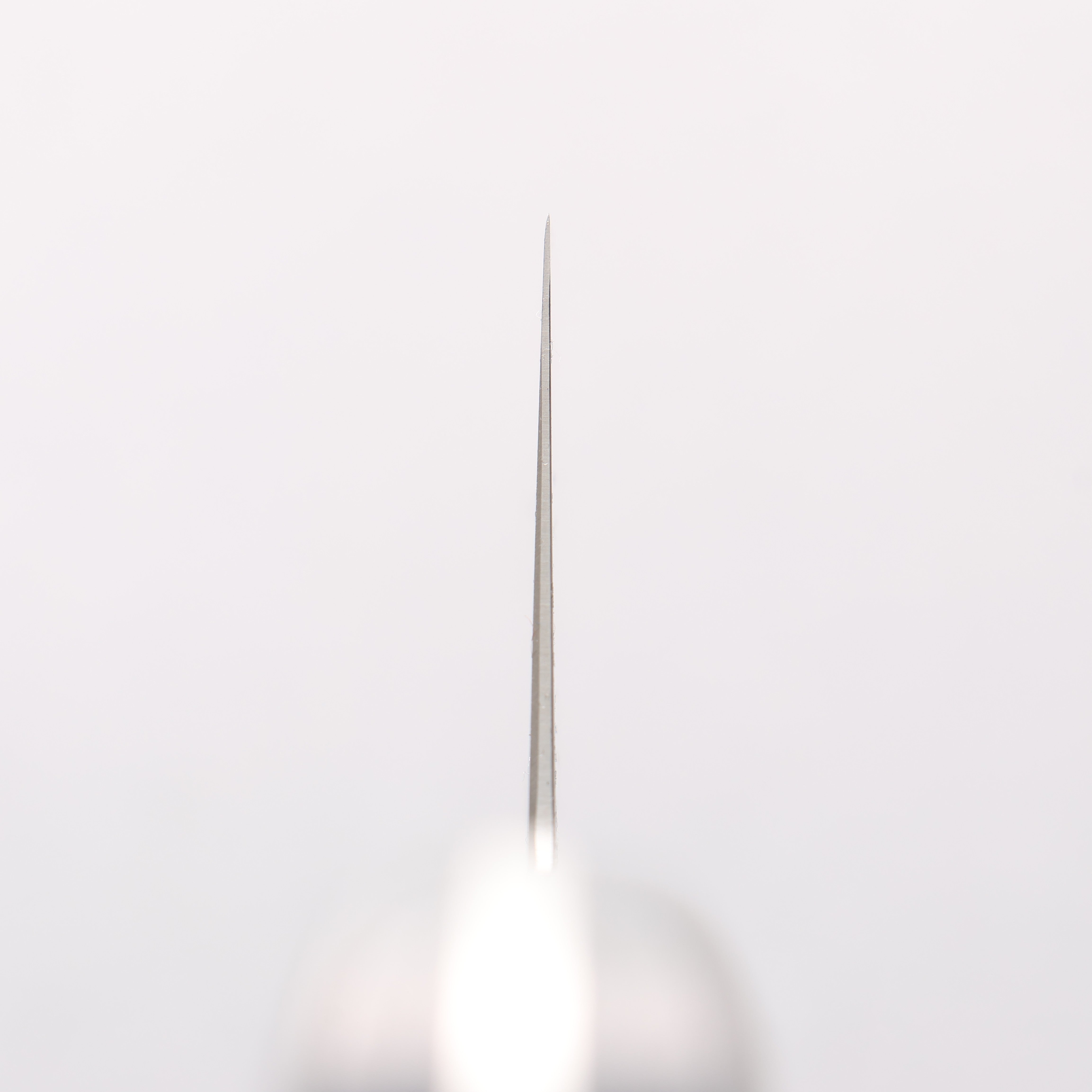 堺 孝行 無芯 大馬士革紋 劍型牛刀 190mm 黑米卡塔(樹脂複合材料)握把 - 清助刃物