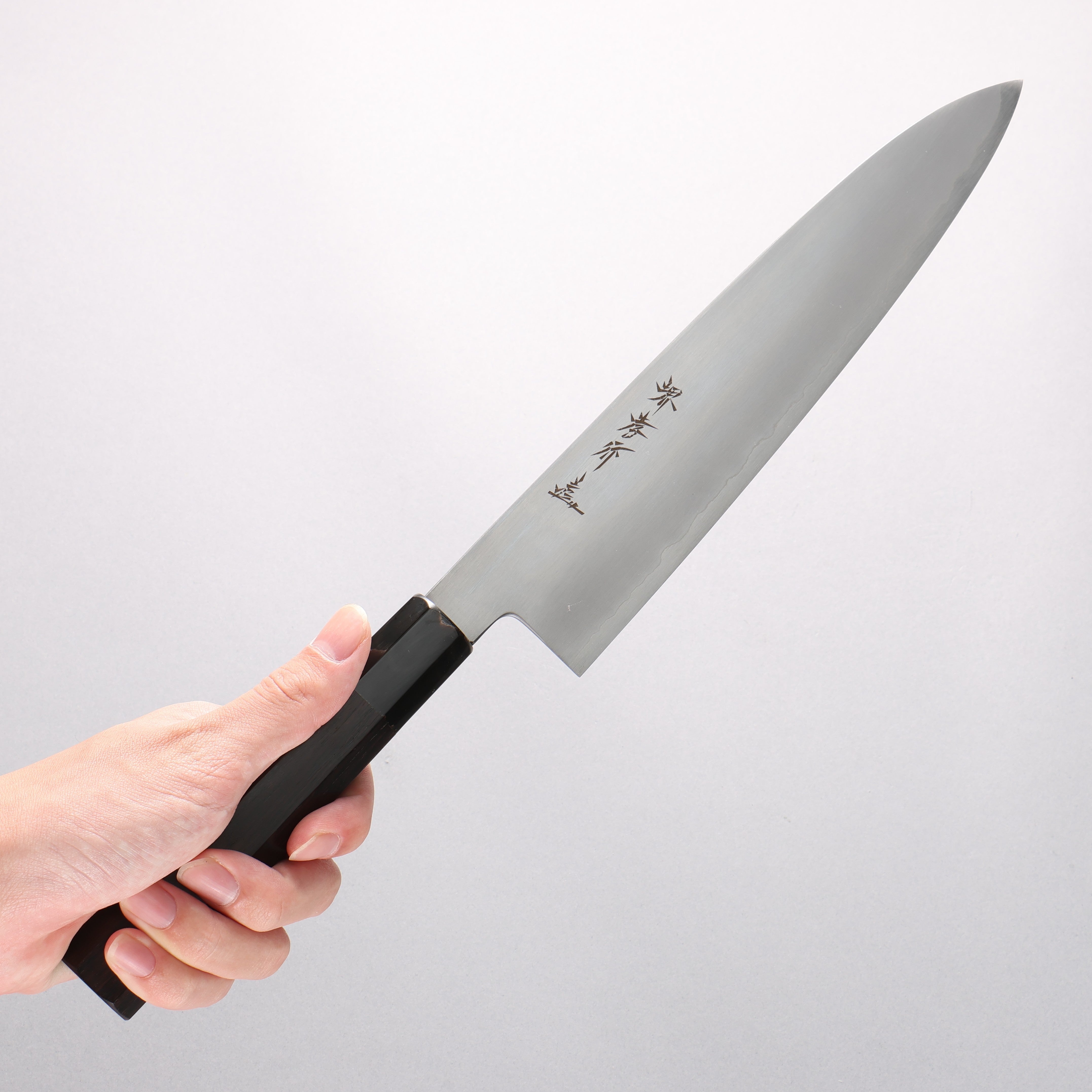 堺 孝行 銀三鋼 牛刀 - 清助刃物