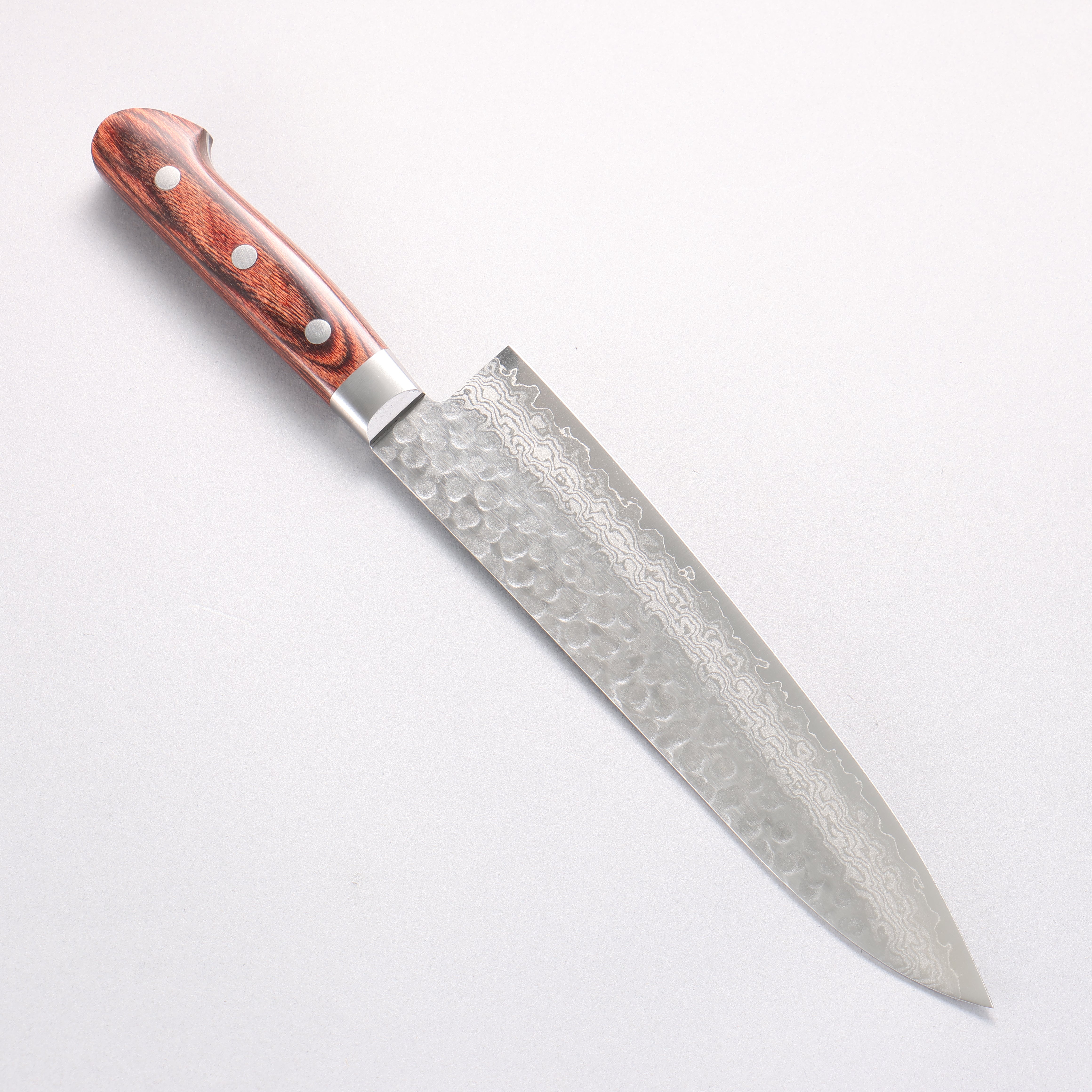 堺 孝行 VG10 17層大馬士革紋 牛刀 210mm - 清助刃物