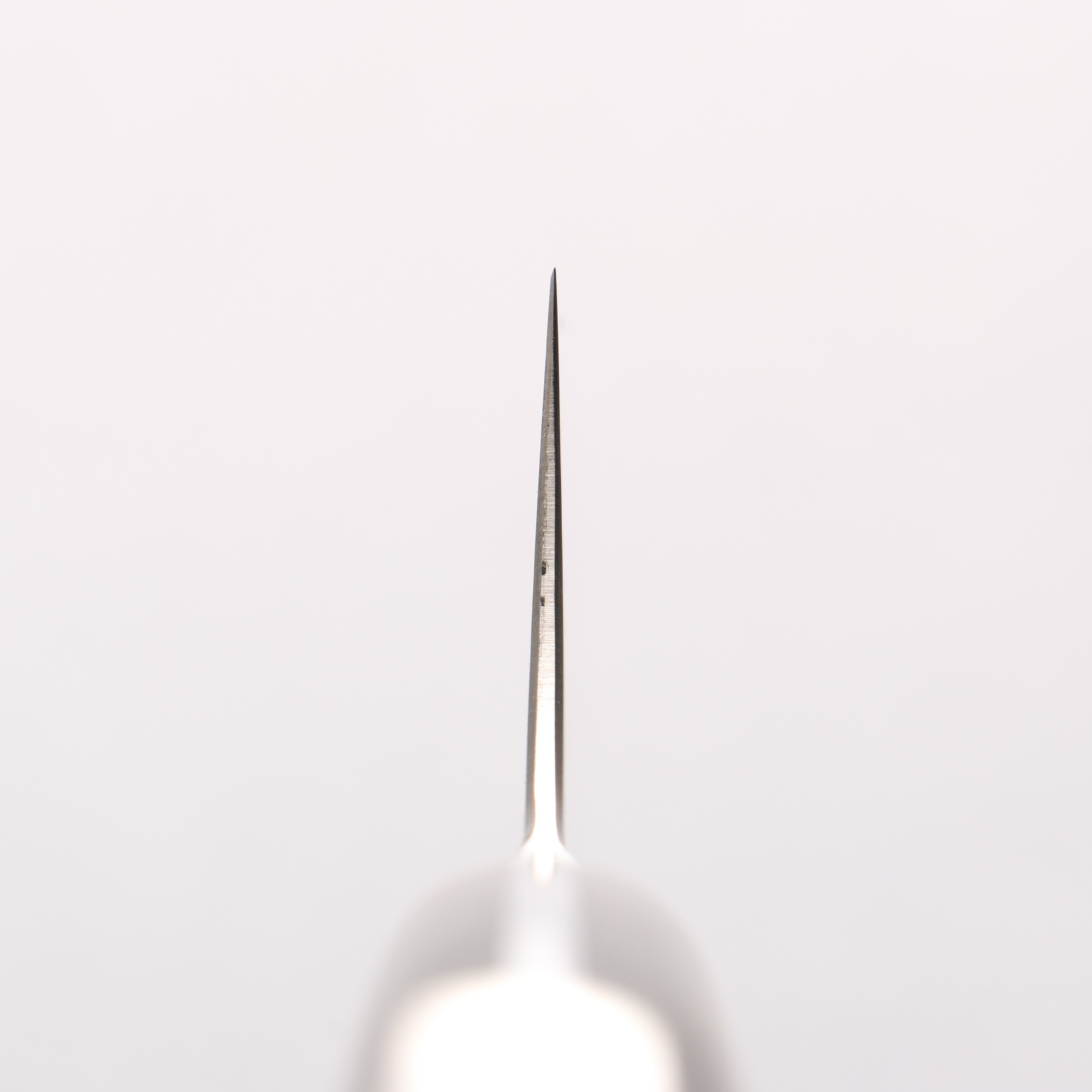 佳人 ZDP189 大馬士革紋 打磨處理 切付牛刀 210mm 哈納林瘤嵌細工 握把 - 清助刃物