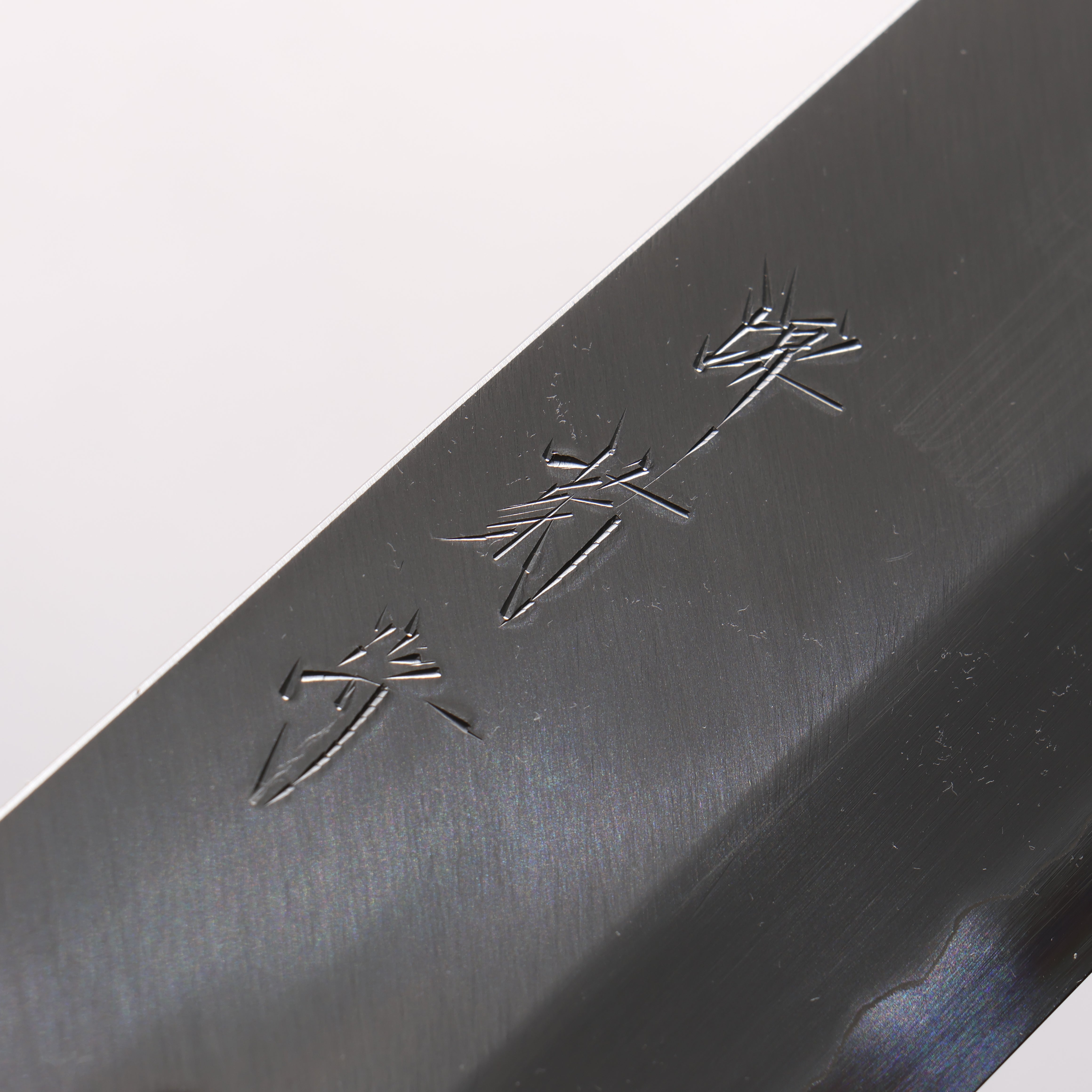 堺 菊守 白鋼一號 菜切 180mm 木蘭(口輪:水牛角) 握把 - 清助刃物