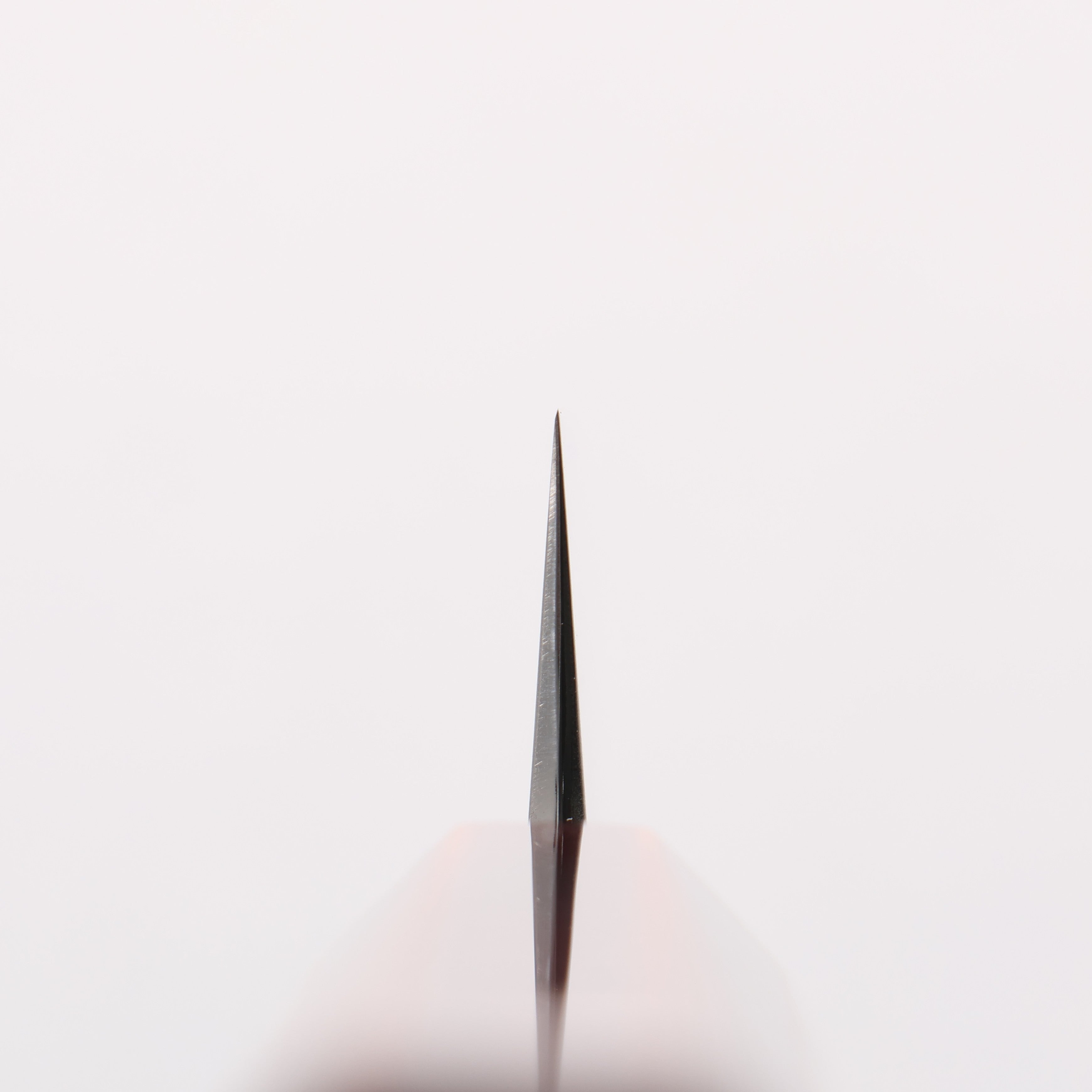 刃道 銀三鋼 打磨處理 多用途小刀 150mm 漆塗 (木地呂塗) 握把 - 清助刃物