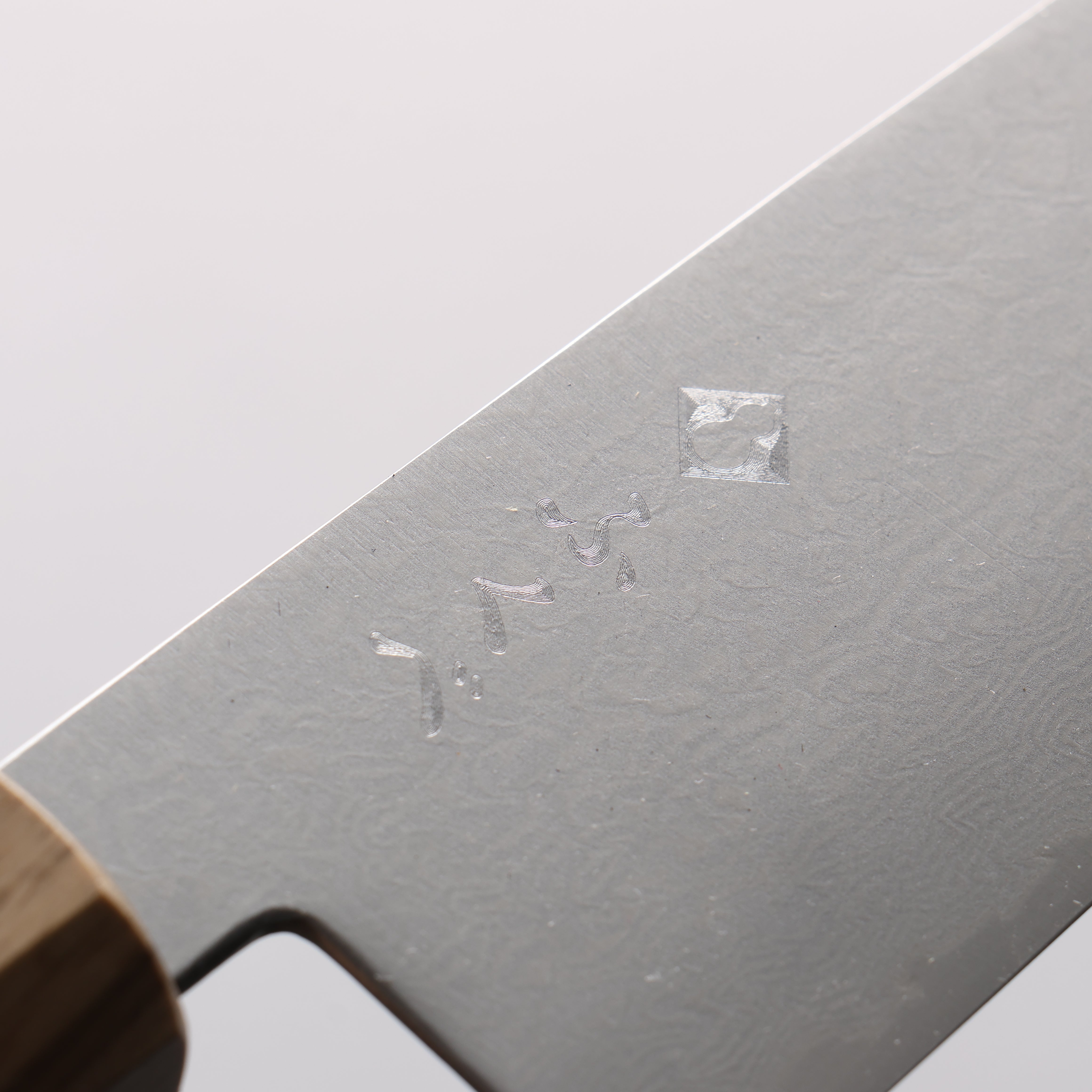 Fukube VG10 16層大馬士革紋 三德刀 165mm 紫心木 握把 - 清助刃物