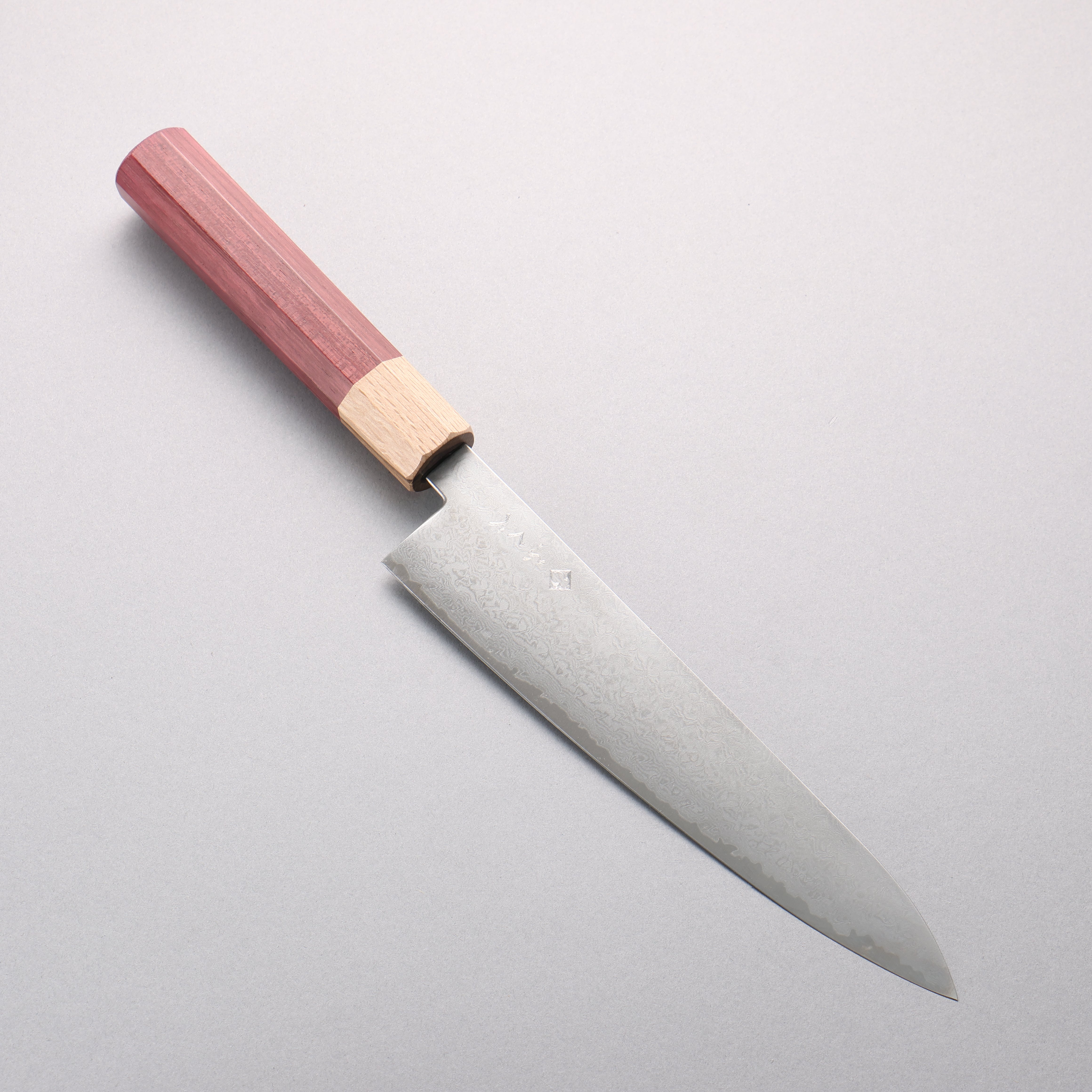 Fukube VG10 16層大馬士革紋 牛刀 210mm 紫心木 握把 - 清助刃物