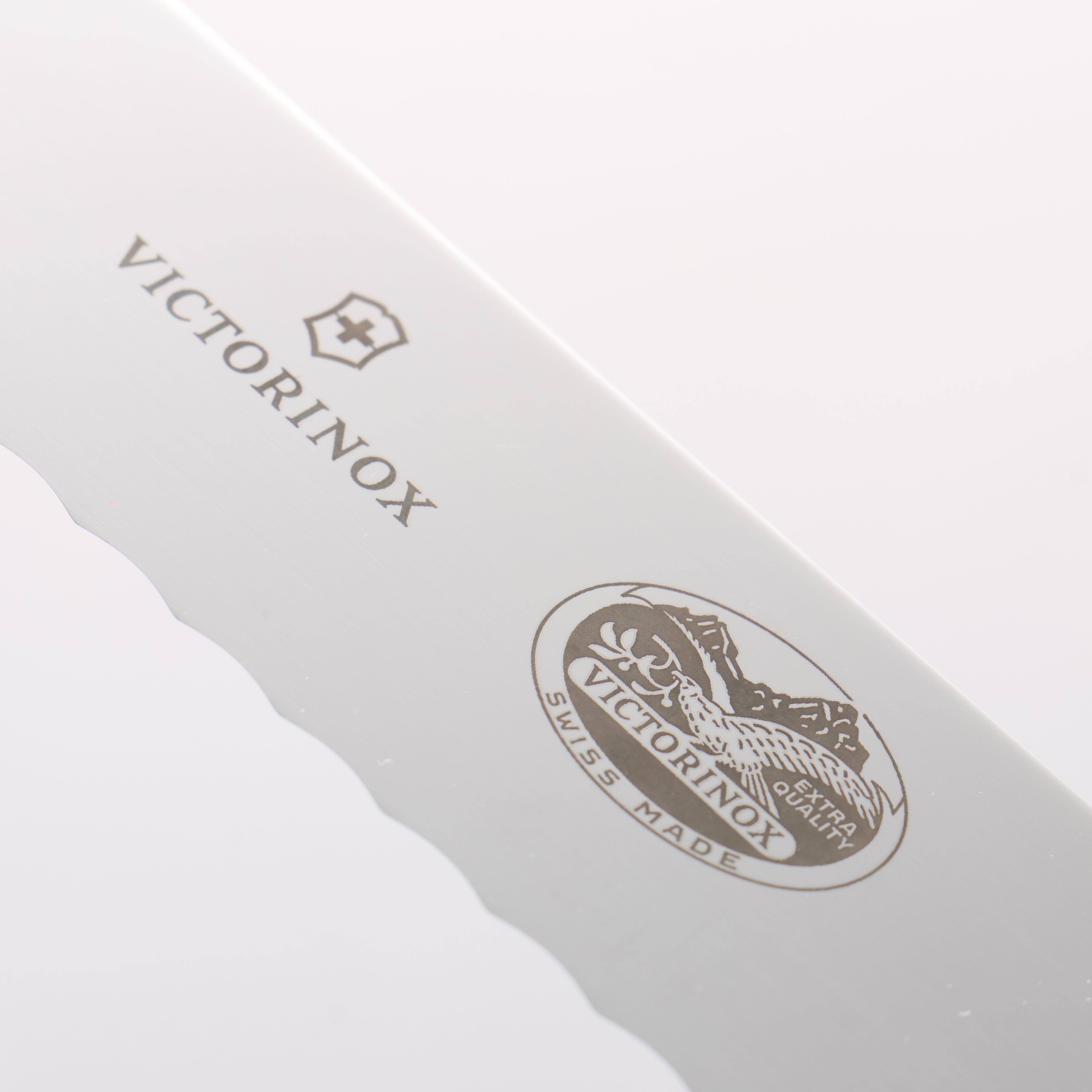 VICTORINOX 不鏽鋼 波浪形麵包糕點刀 250mm 塑膠 握把 - 清助刃物