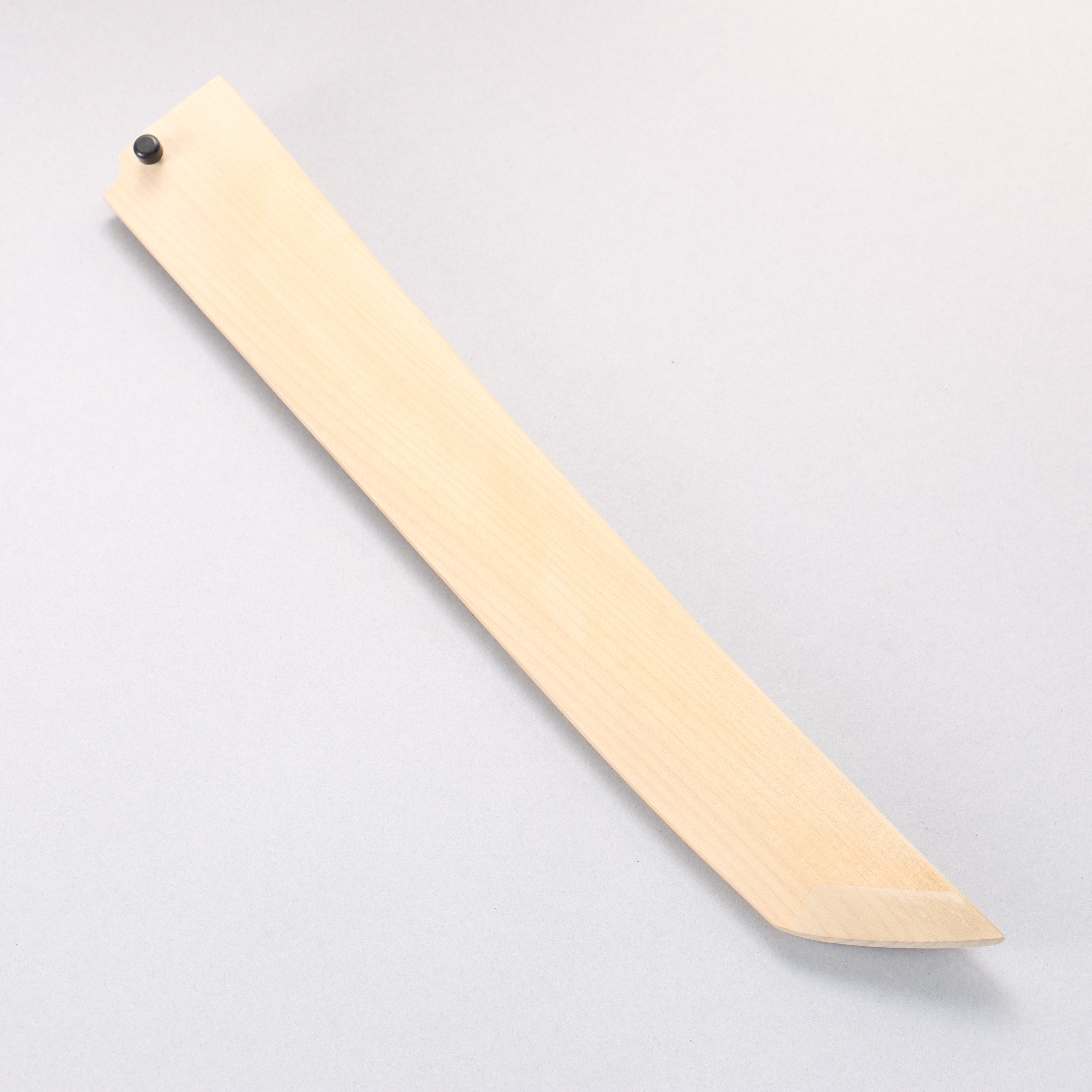 鐵泉 田中作 Tamahagane 先丸柳刃 300mm 黑檀 握把 附刀鞘 - 清助刃物