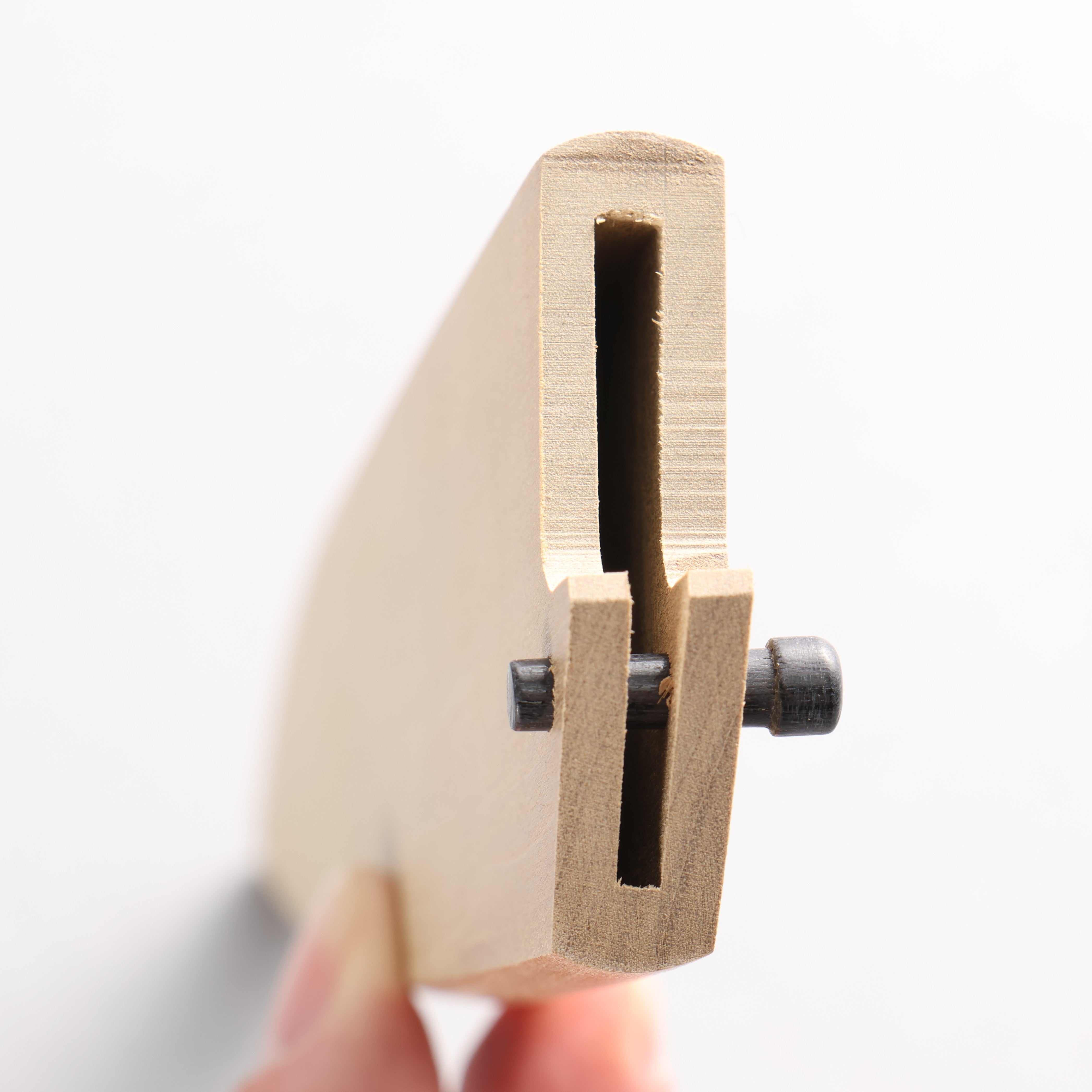 木蘭 鞘 Hiraki用 附合成木安全栓 165mm Houei - 清助刃物