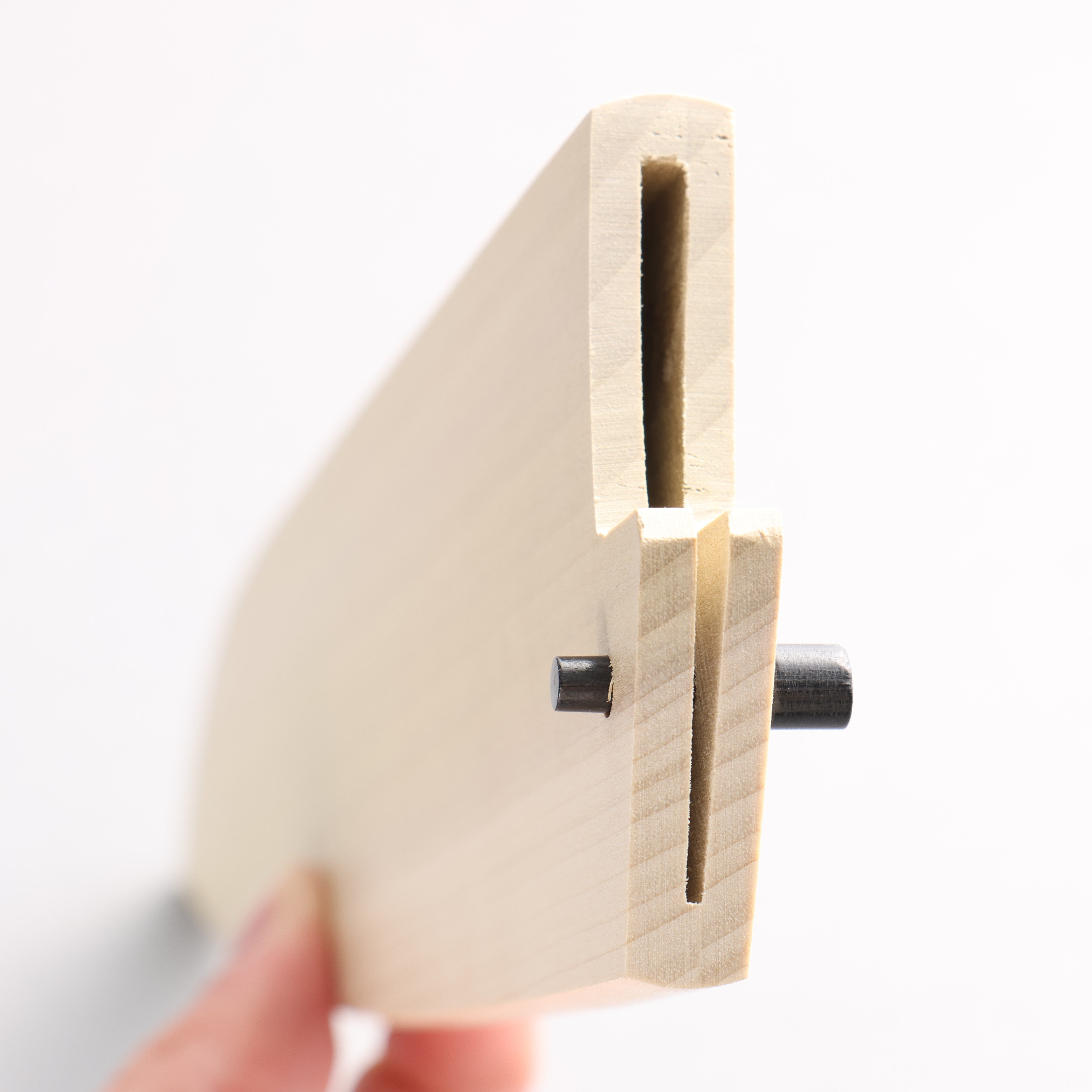 木蘭 鞘 牛刀用 附合成木安全栓 240mm Houei - 清助刃物