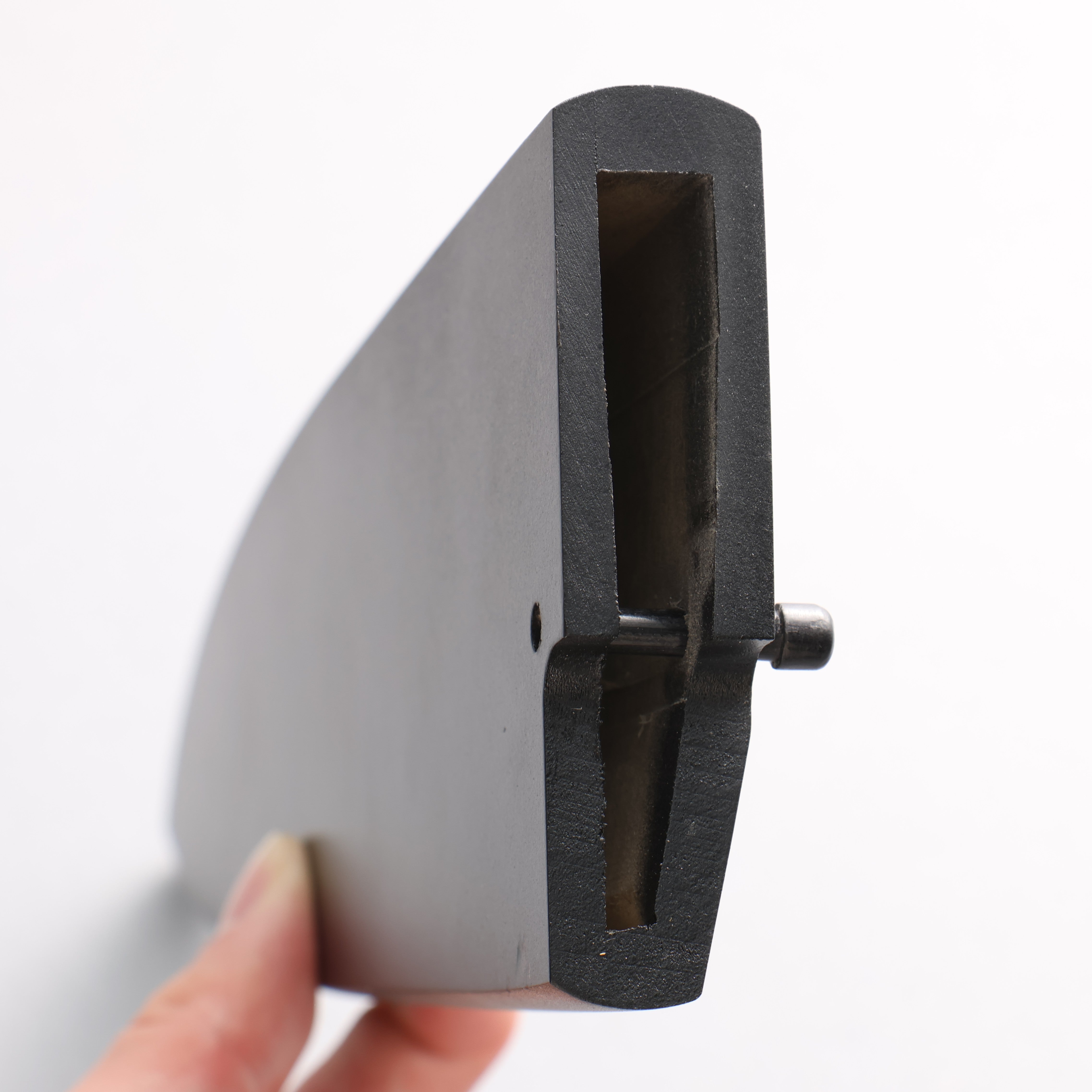 黑 木蘭 鞘 225mm 出刃用 附合成木安全栓 Kaneko - 清助刃物