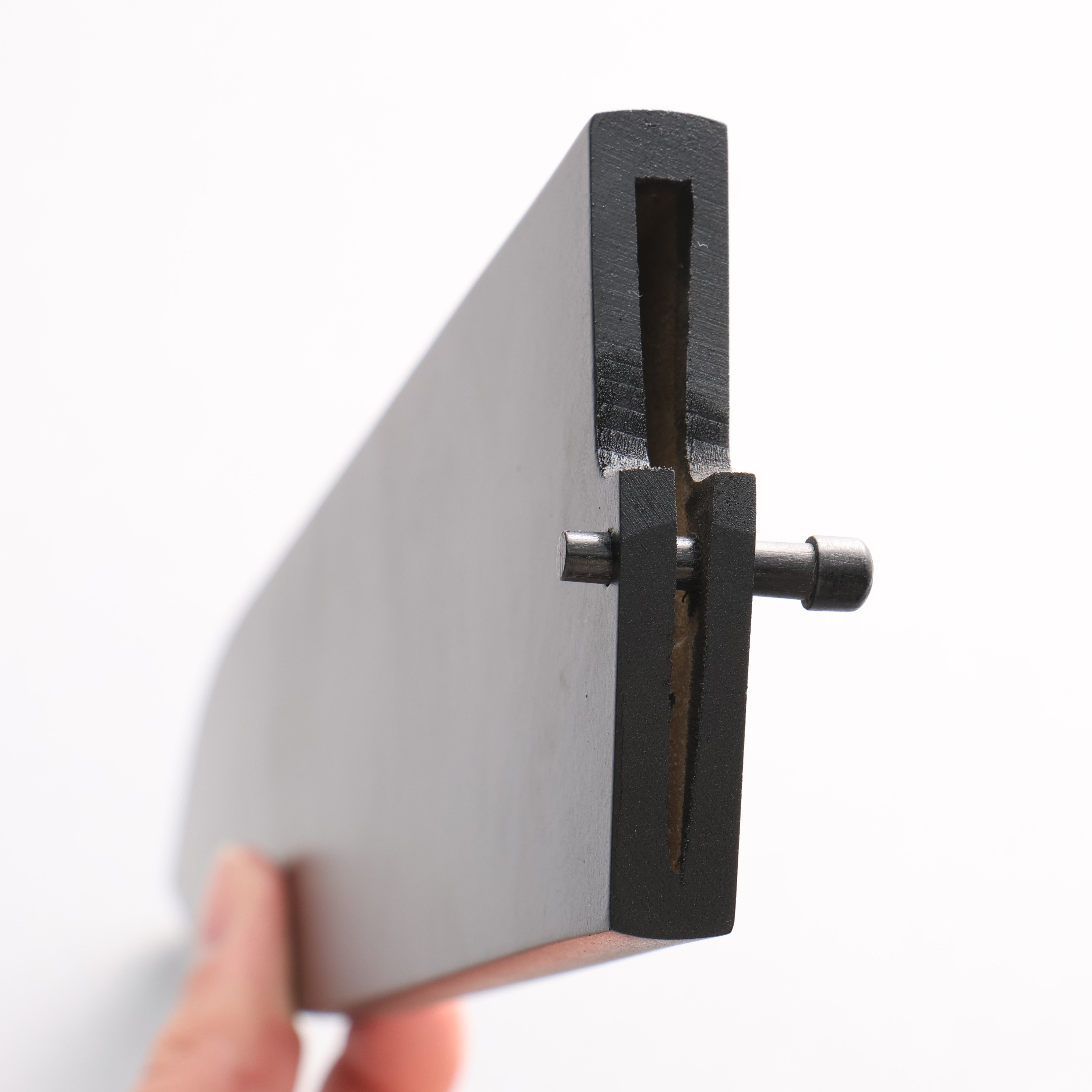 黑 木蘭 鞘 270mm 牛刀用 附合成木安全栓 Kaneko - 清助刃物