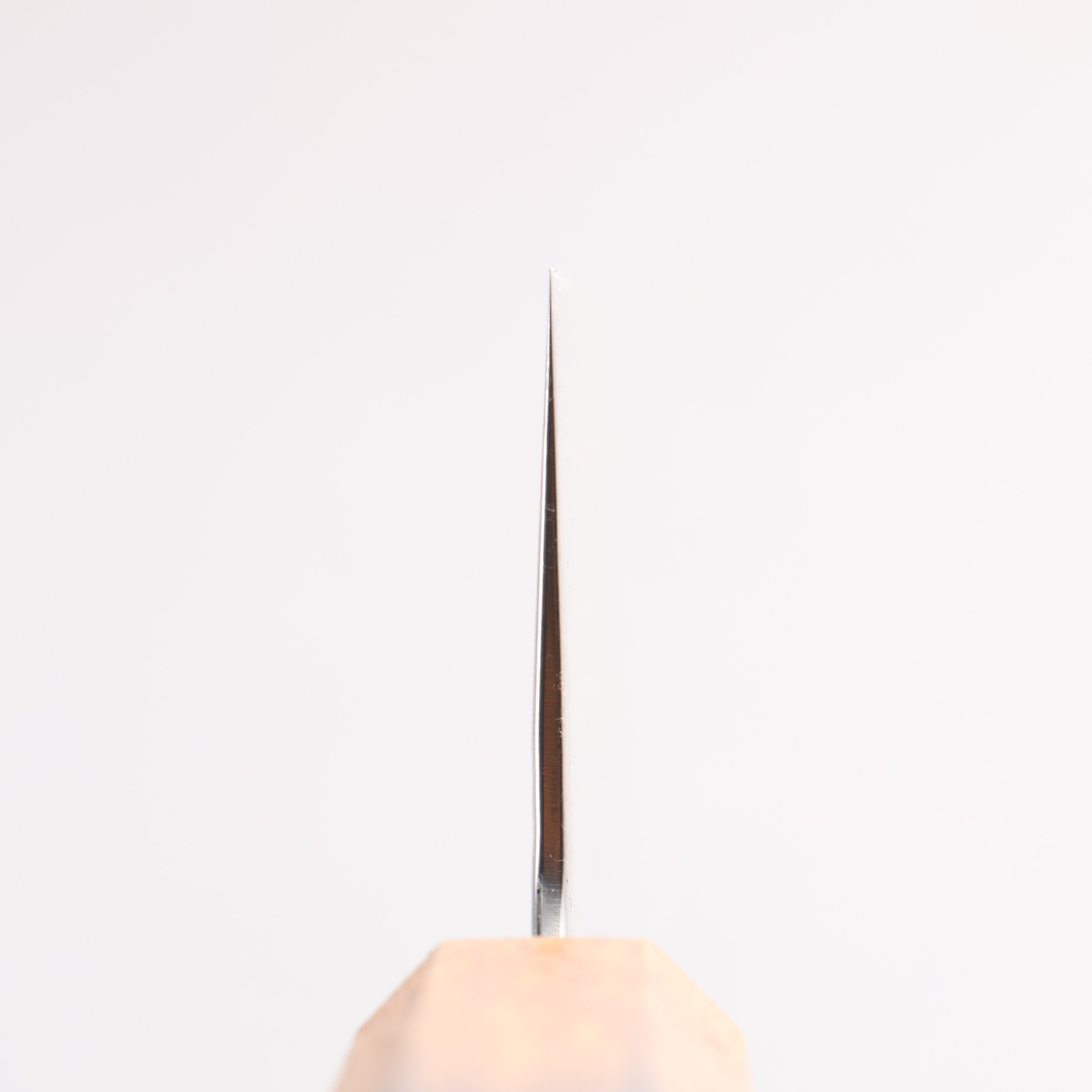 清助 AUS10 大馬士革紋 繩索紋樣 牛刀 240mm 燒櫟木 握把 - 清助刃物