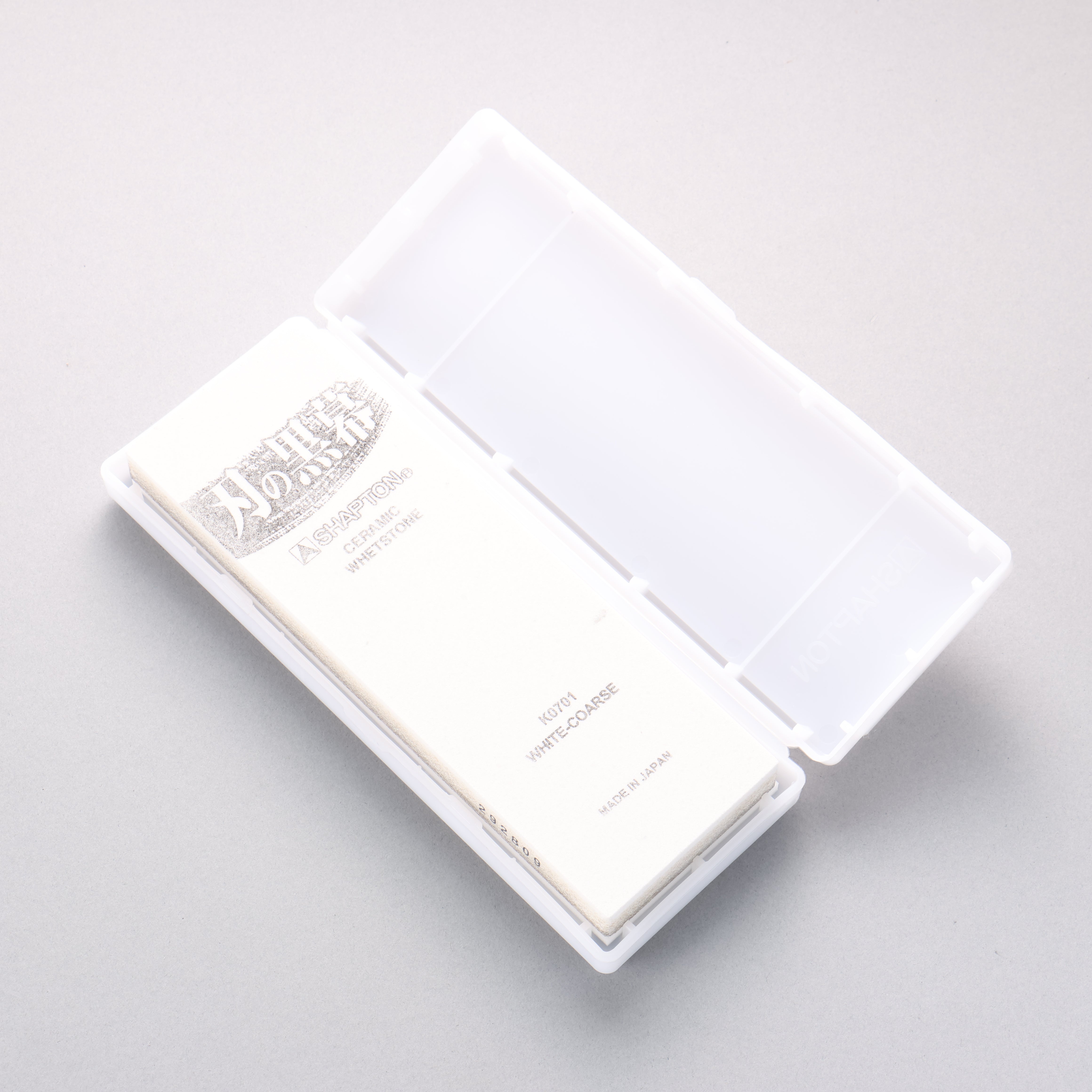 Shapton 刃之黑幕系列 荒砥 磨刀石 白 - #120 - 清助刃物