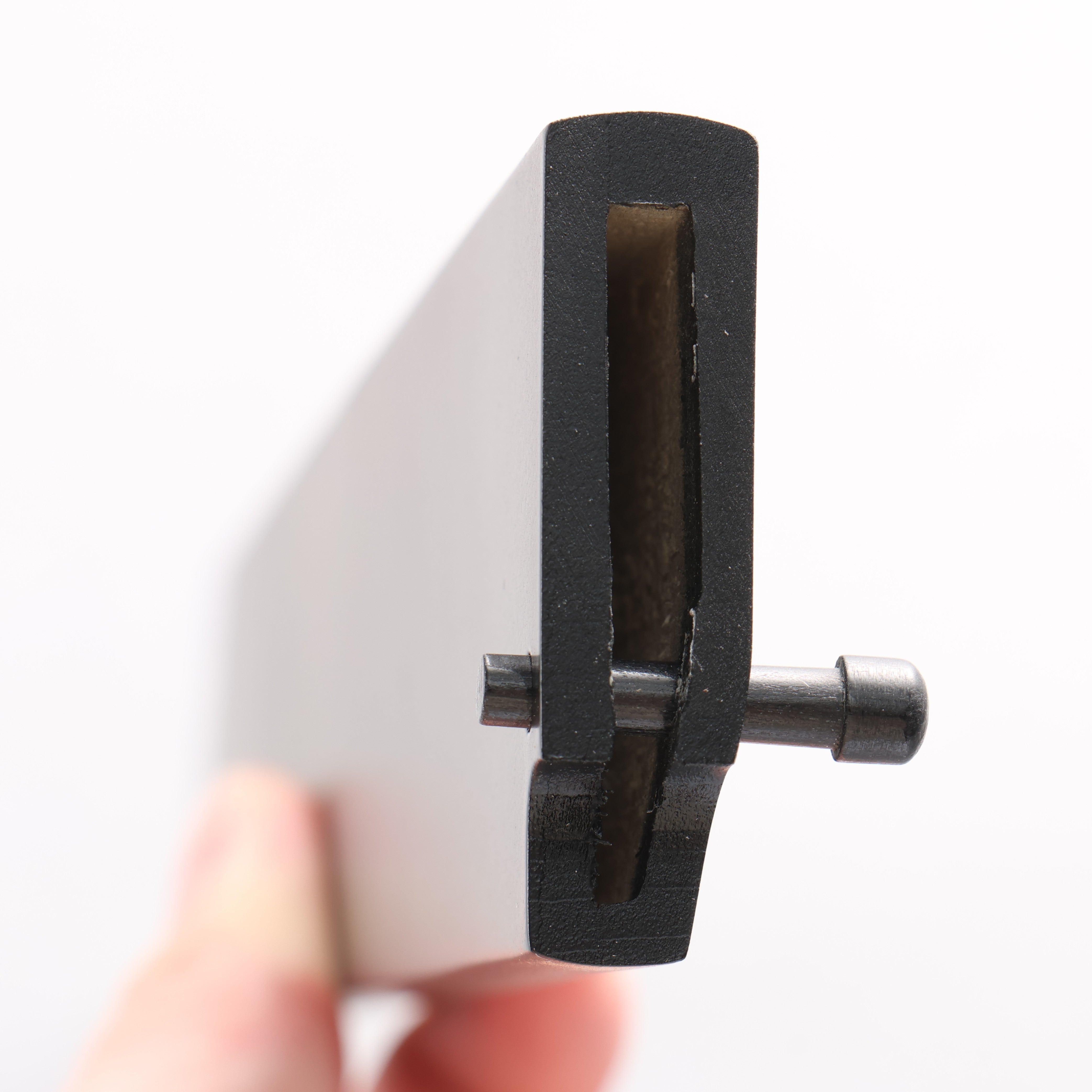 黑 木蘭 鞘 切付柳刃用 附合成木安全栓 270mm Kaneko - 清助刃物