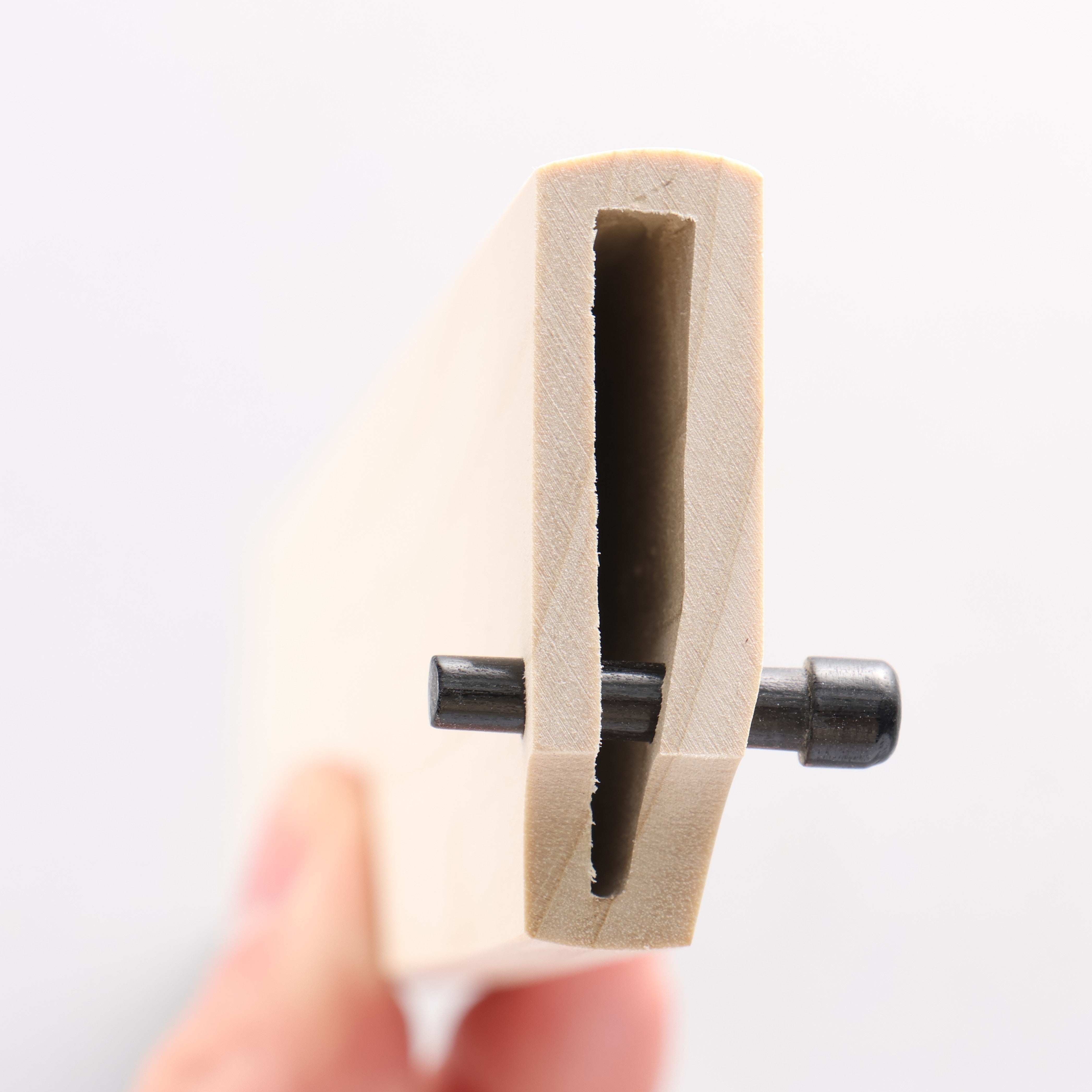 木蘭 鞘 切付柳刃用 附合成木安全栓 240mm Kaneko - 清助刃物