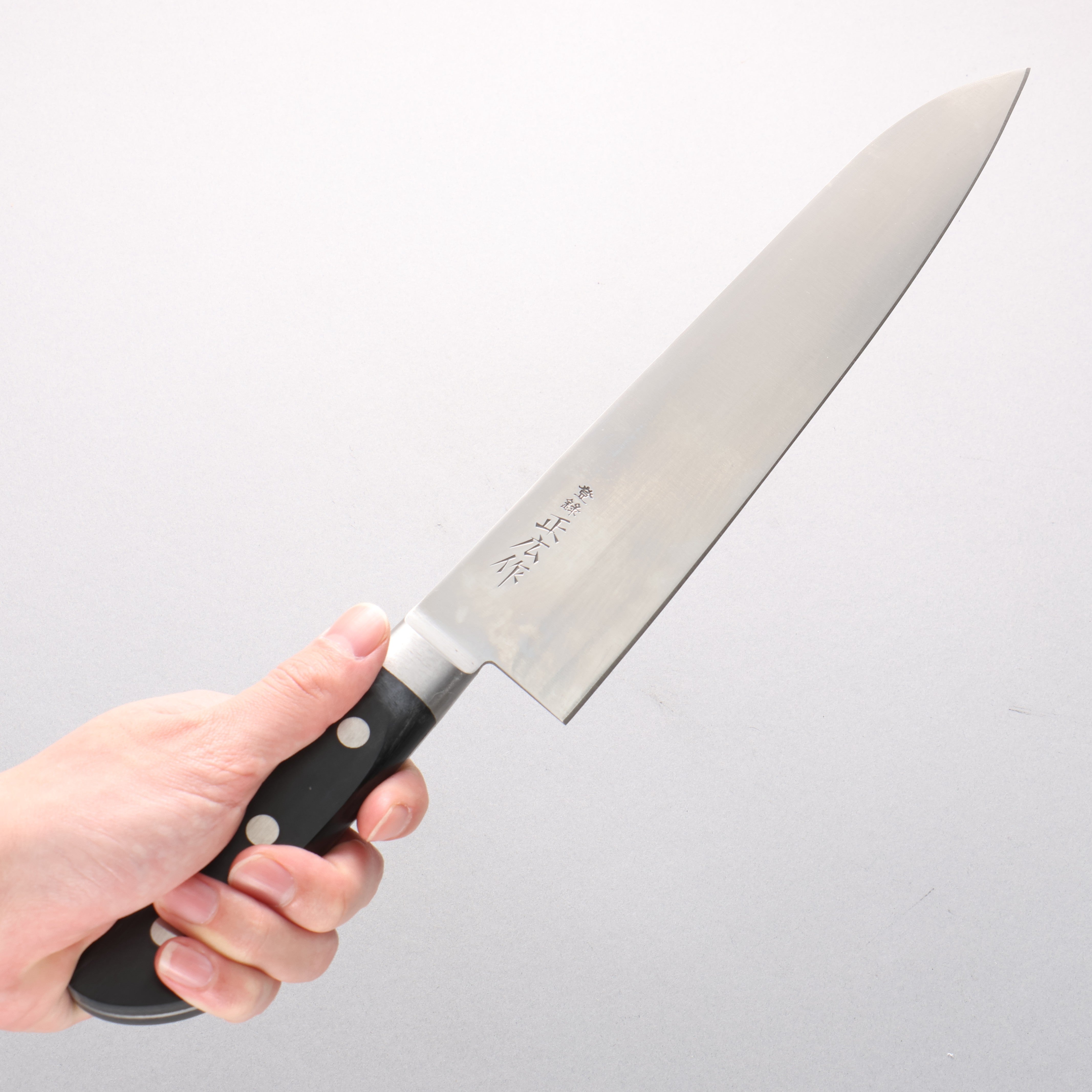 正廣 日本鋼 (ZCD-U) 牛刀 - 清助刃物