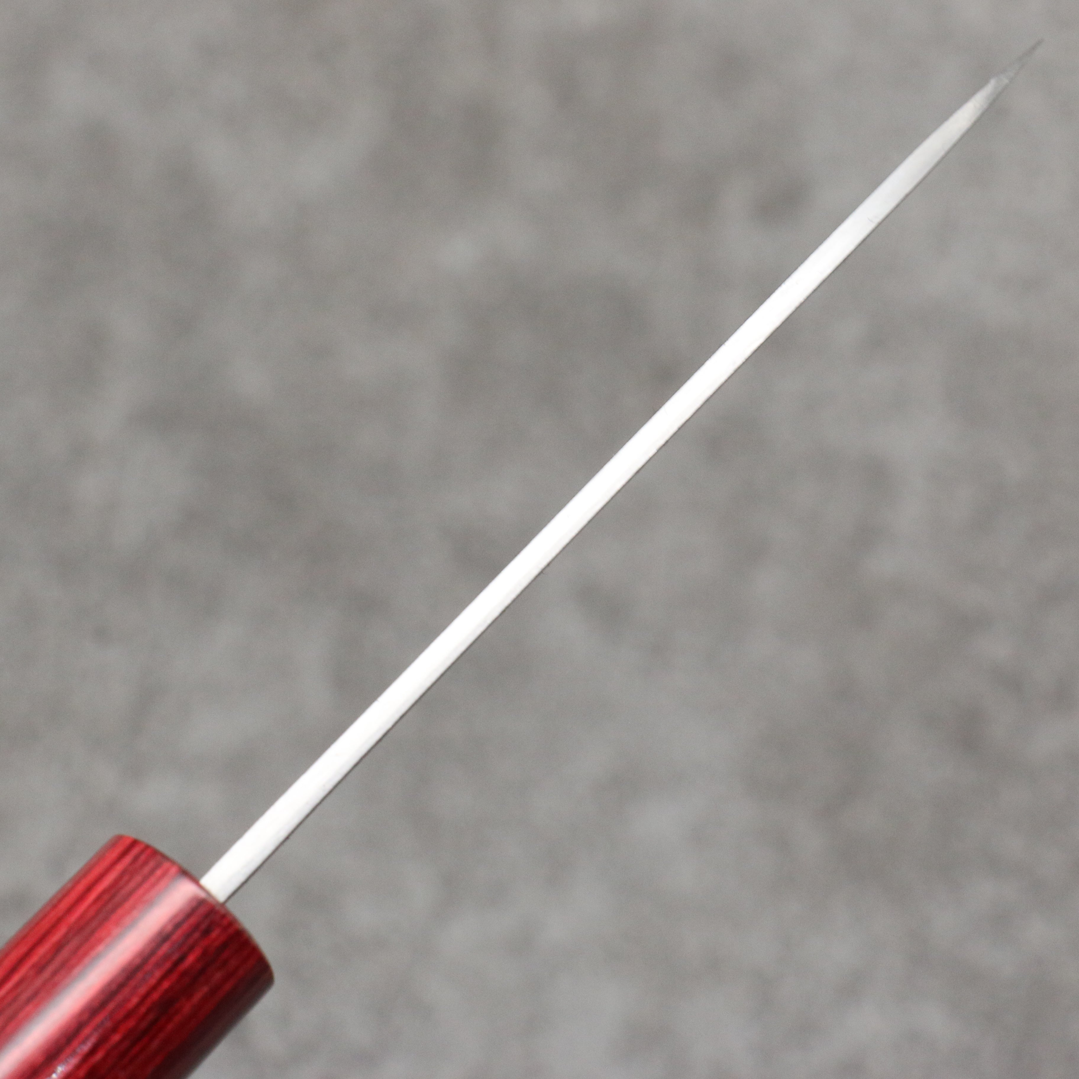 昌景 雪 白鋼二號 梨地 削皮刀 日本刀 75mm 木蘭 握把 - 清助刃物