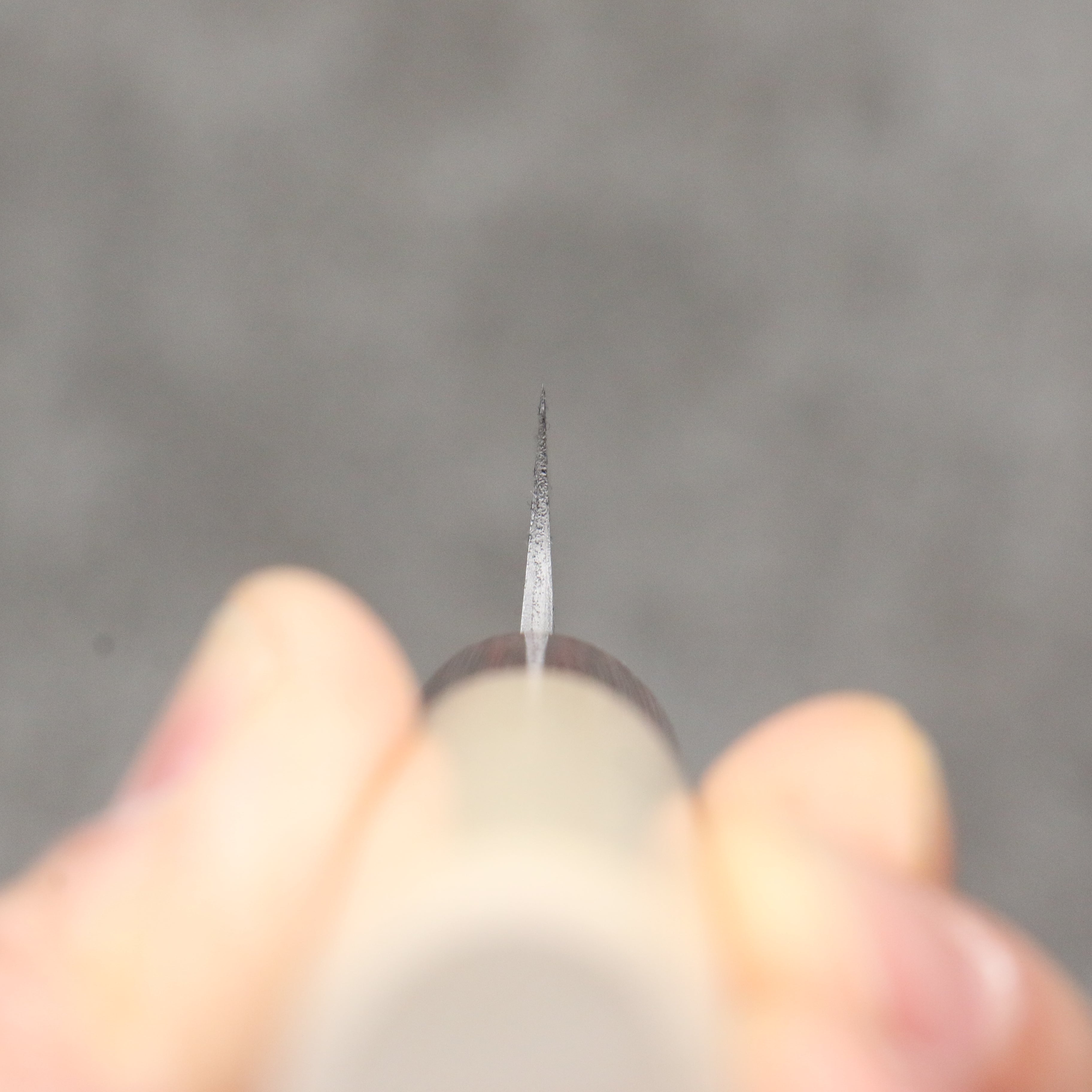 昌景 雪 白鋼二號 梨地 削皮刀 日本刀 75mm 木蘭 握把 - 清助刃物