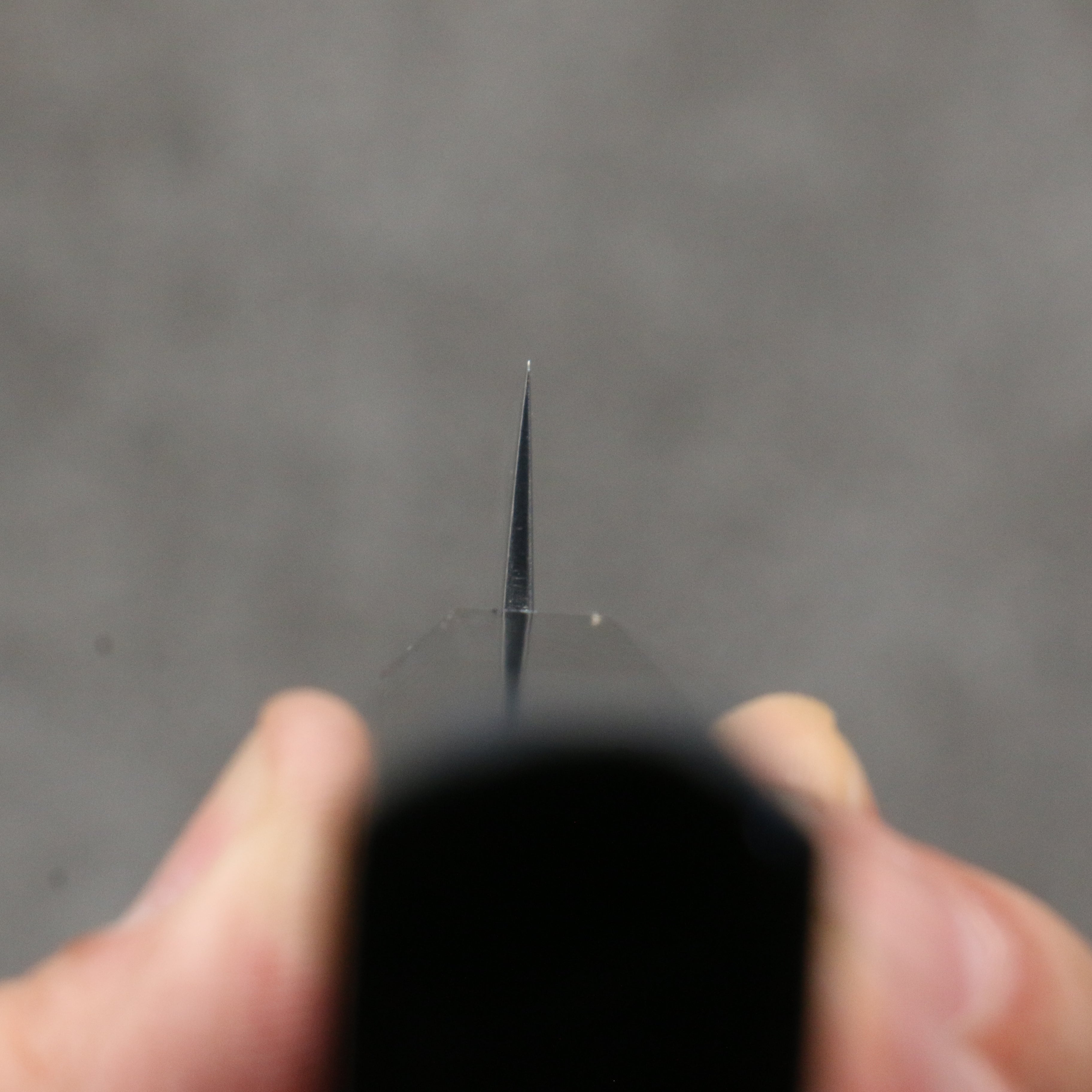 佳人 特殊鈷合金 大馬士革紋 多用途小刀 135mm 深藍金富士山漆塗 握把 - 清助刃物