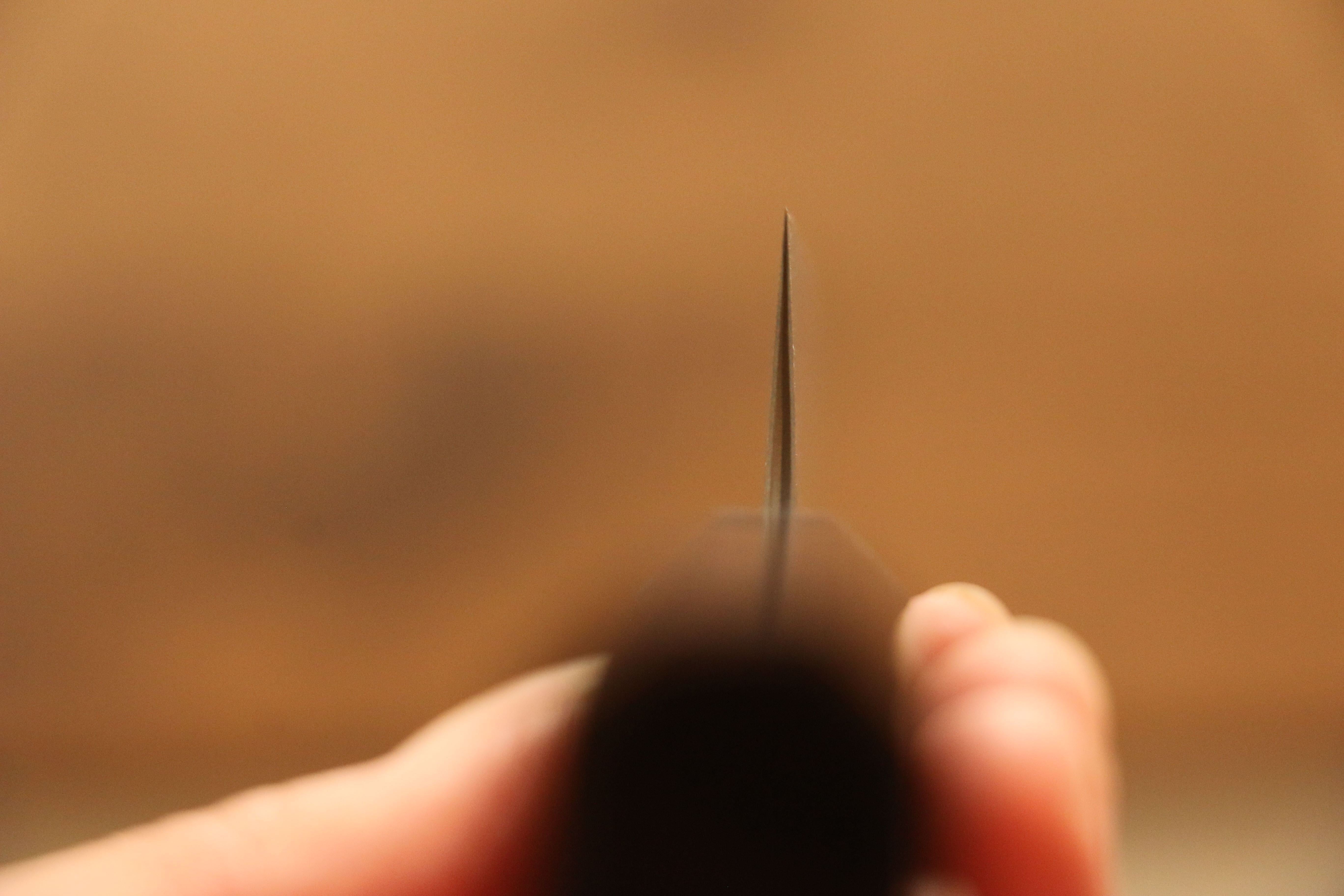 昌景 雲 VG10 大馬士革紋 小文化刀 120mm 紫檀木 握把 - 清助刃物