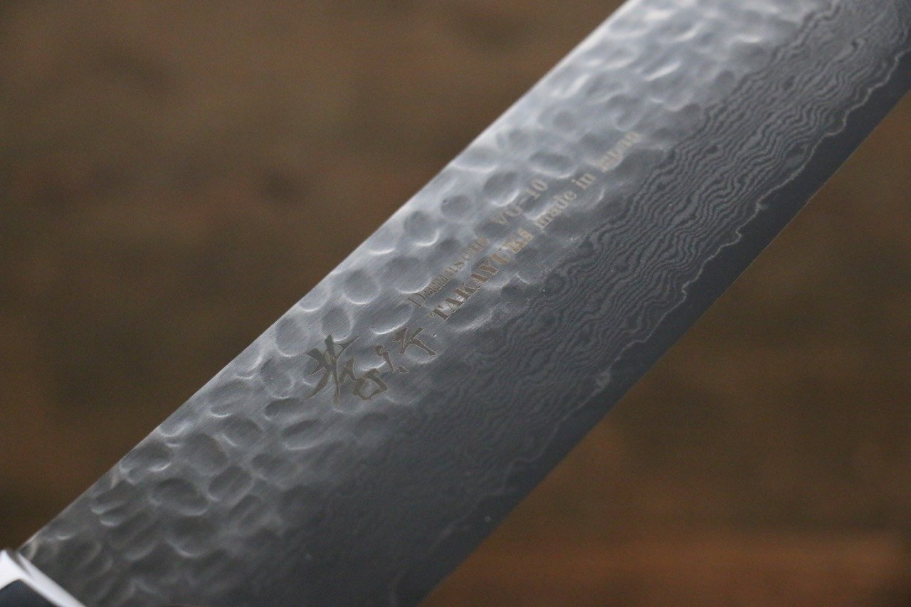 堺 孝行 VG10 33層 大馬士革紋 菜切 160mm 沙漠鐵木(杉原型) 握把 - 清助刃物