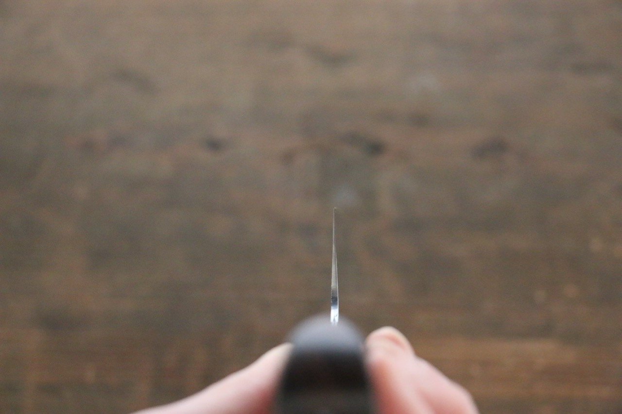 堺 孝行 VG10 33層 大馬士革紋 菜切 160mm 沙漠鐵木(杉原型) 握把 - 清助刃物