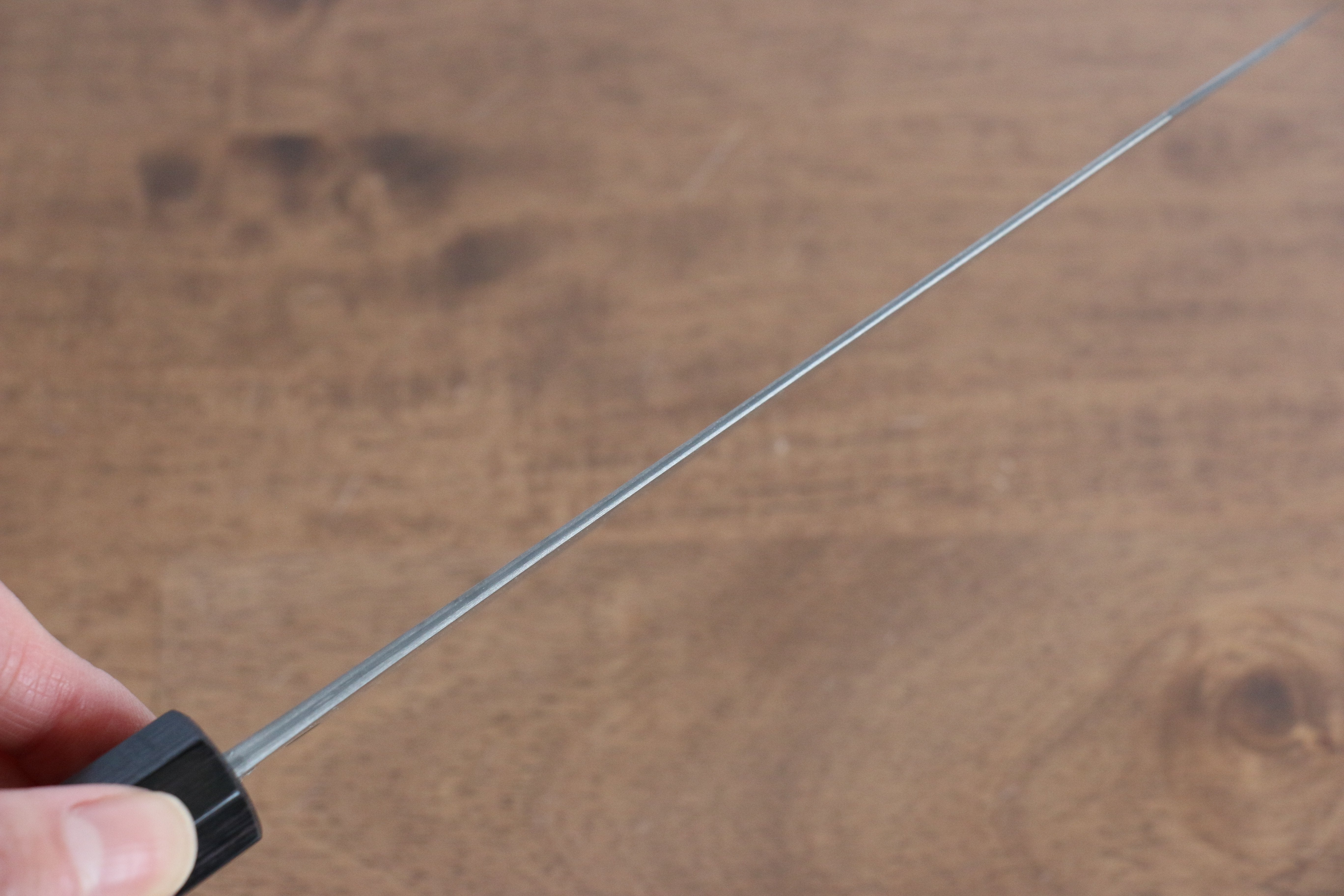 昌景 雲 VG10 大馬士革紋 文化刀 170mm 紫檀木 握把 - 清助刃物