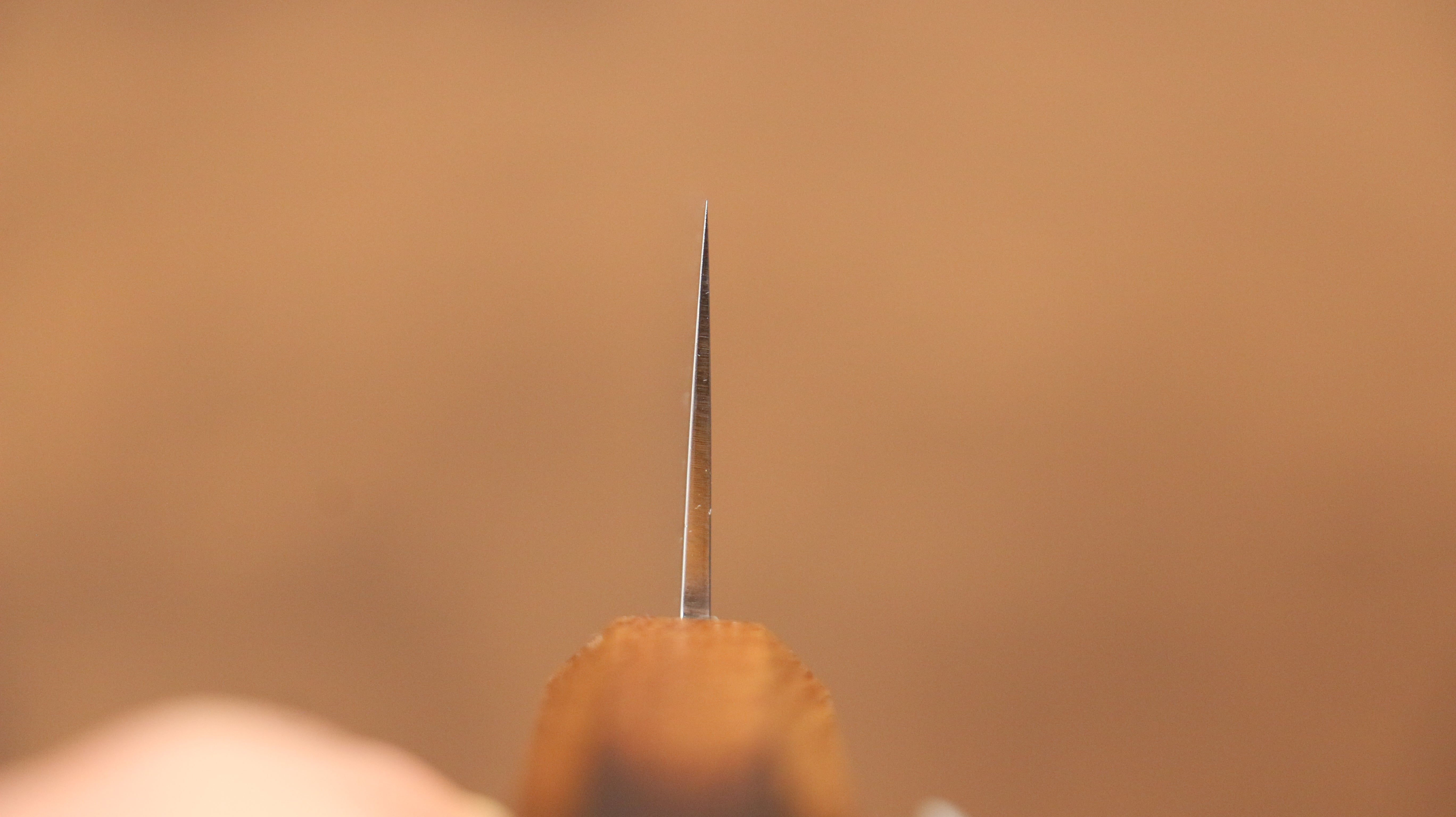 佳人 特殊鈷合金 大馬士革紋 牛刀 240mm 燒櫟木(八角) 握把 - 清助刃物