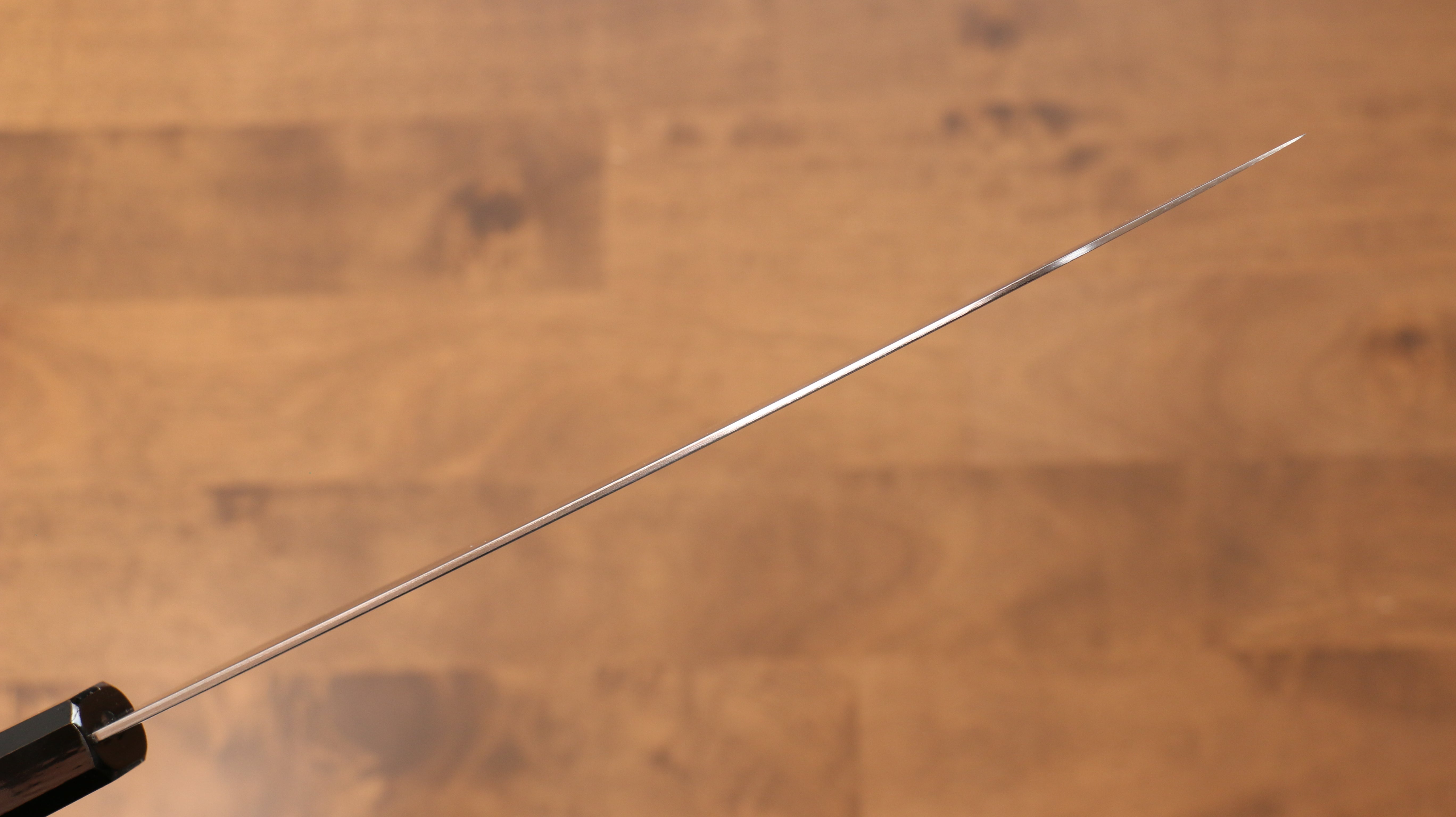 佳人 特殊鈷合金 大馬士革紋 牛刀 240mm 漆塗 握把 - 清助刃物