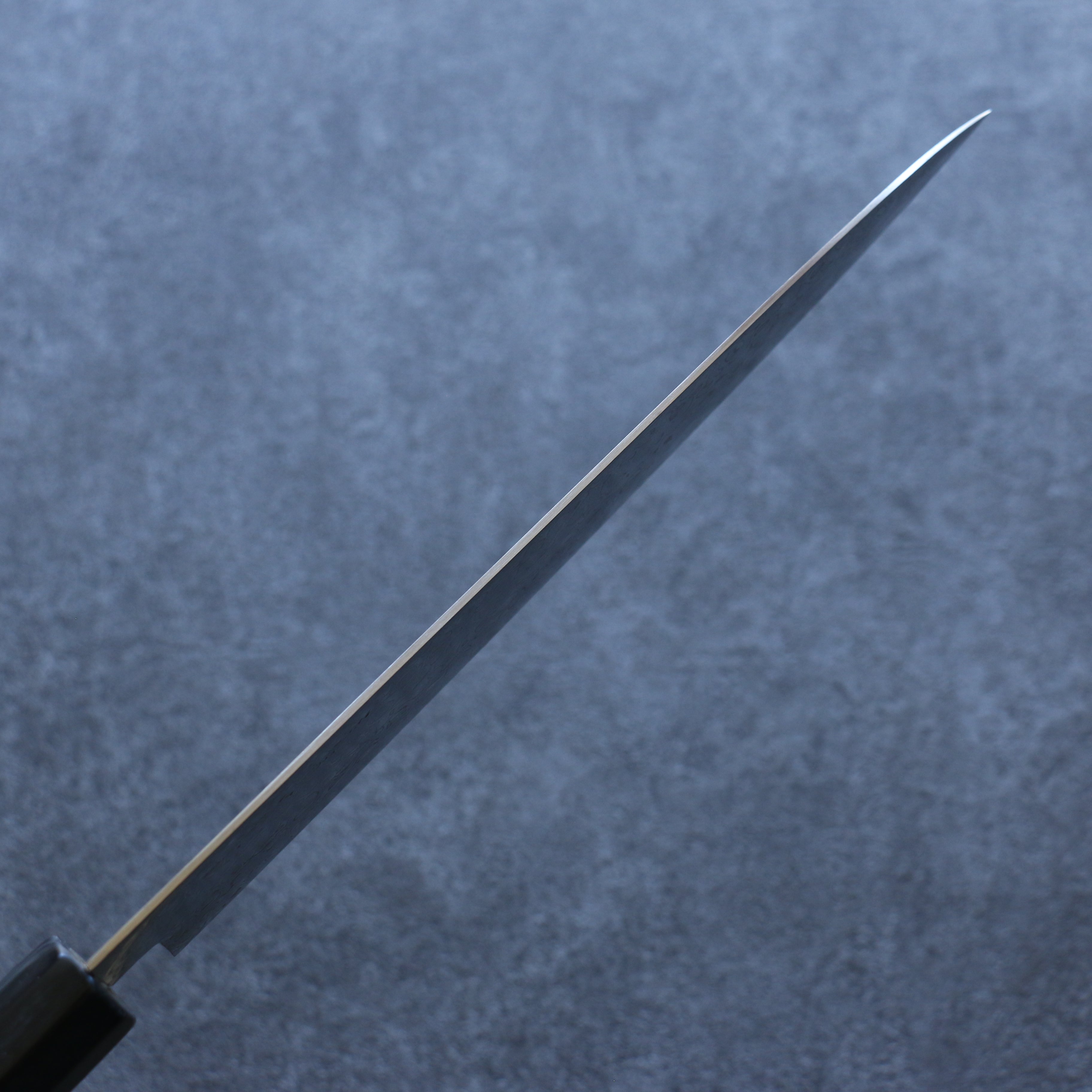 三寿ゞ (Misuzu) AUS10 大馬士革紋 打磨處理 牛刀 210mm 木蘭 握把 - 清助刃物