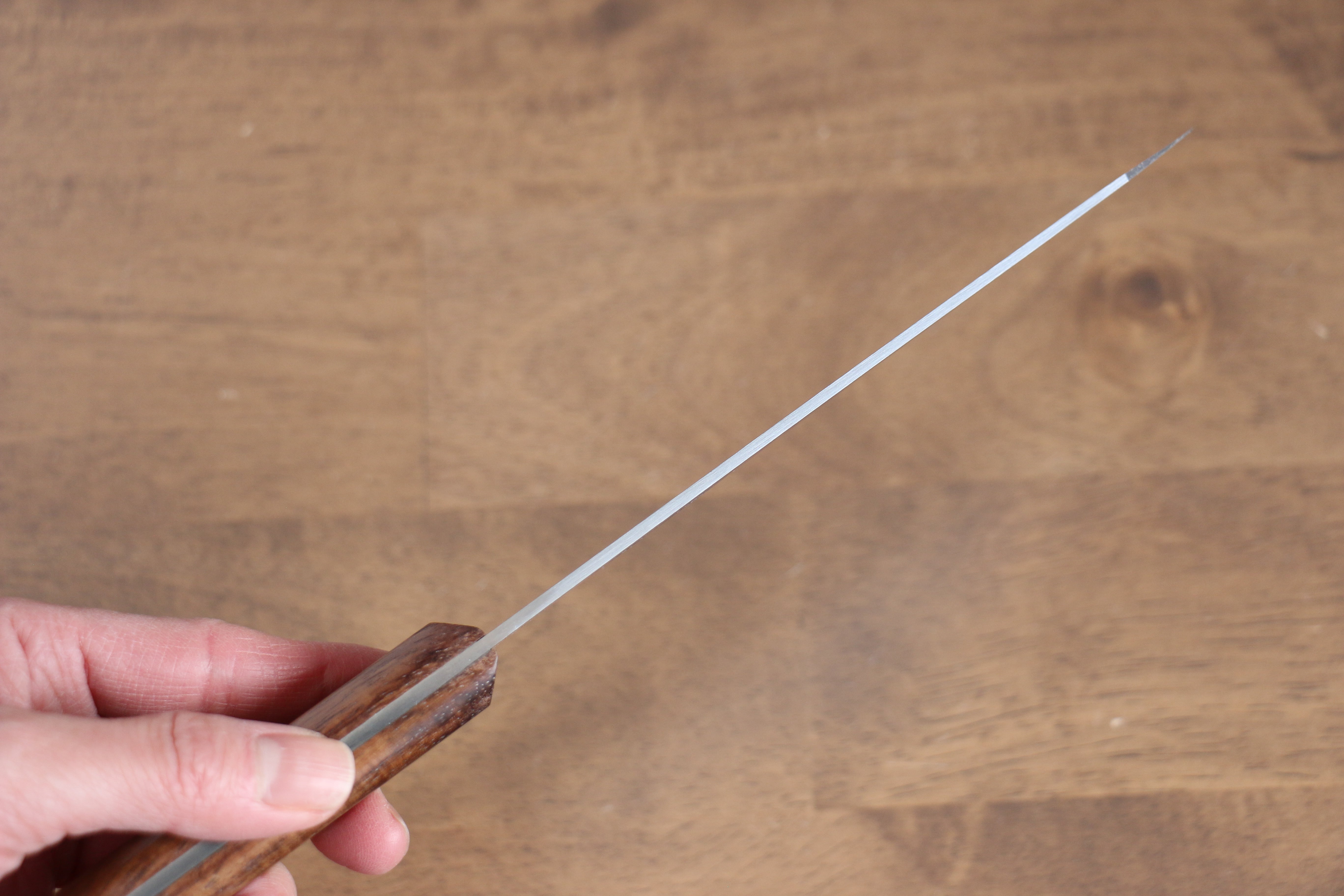 清助 山賊 日本鋼 去骨刀 150mm 紫檀木 握把 - 清助刃物