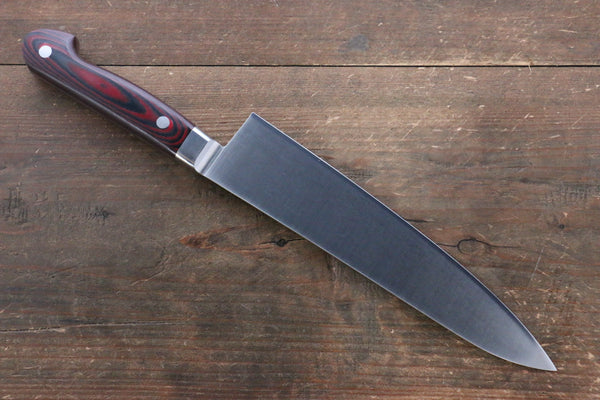 堺孝行大廚系列瑞典鋼牛刀210mm 茶色米卡塔（樹脂複合材料）握把– 清助刃物