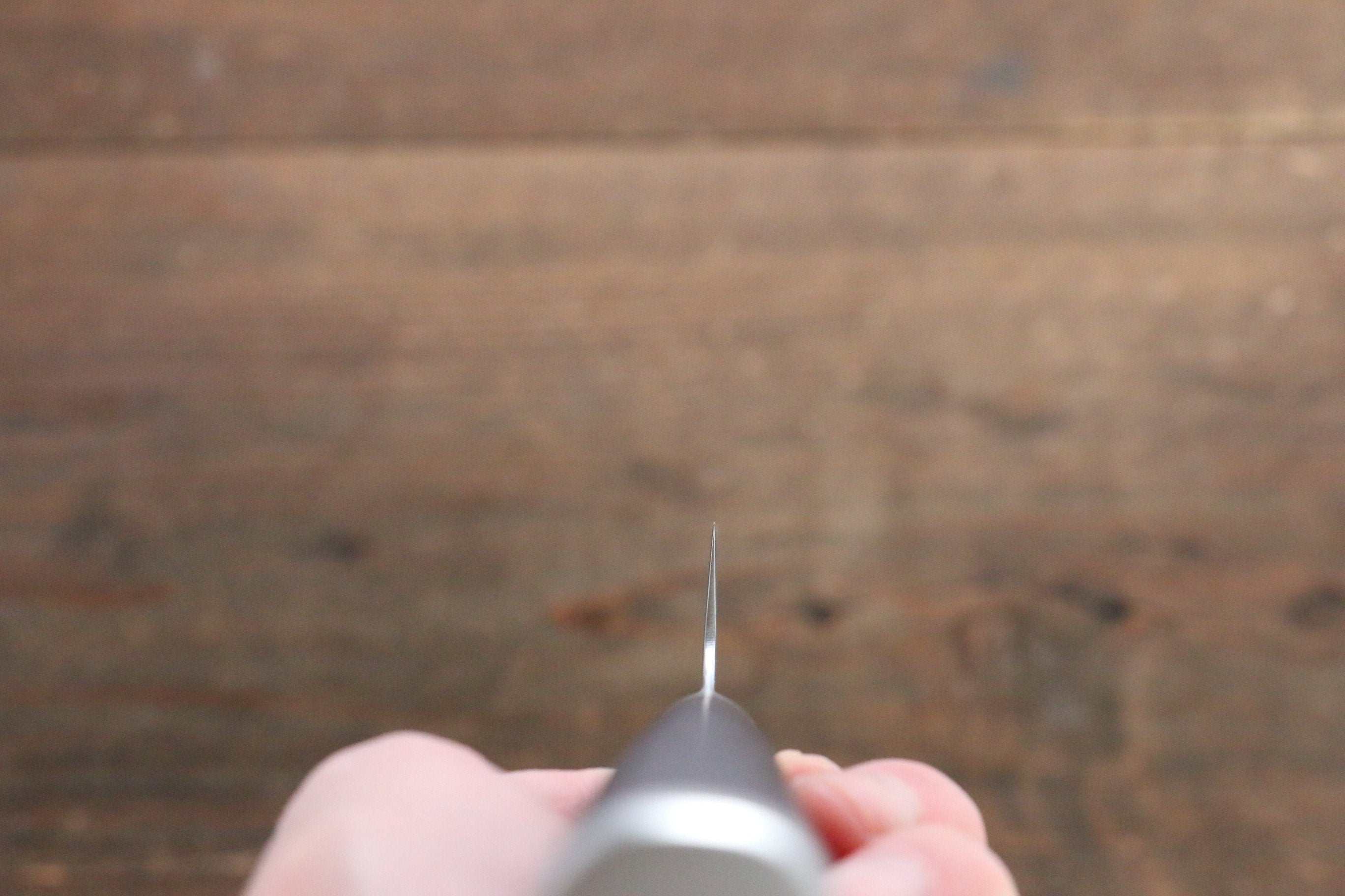 志津匠 都 AUS8 33層大馬士革紋 麵包刀 240mm - 清助刃物