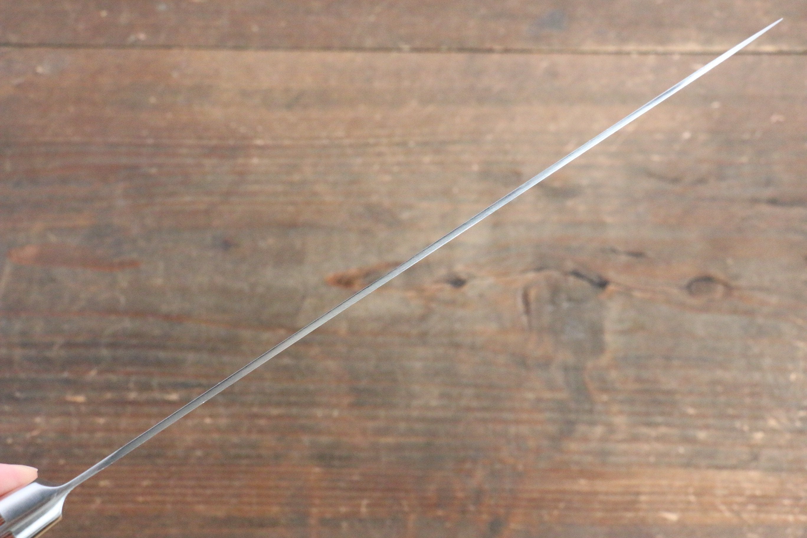 玉鋼 響十 63層 大馬士革紋 筋引 240mm KP-1113 - 清助刃物